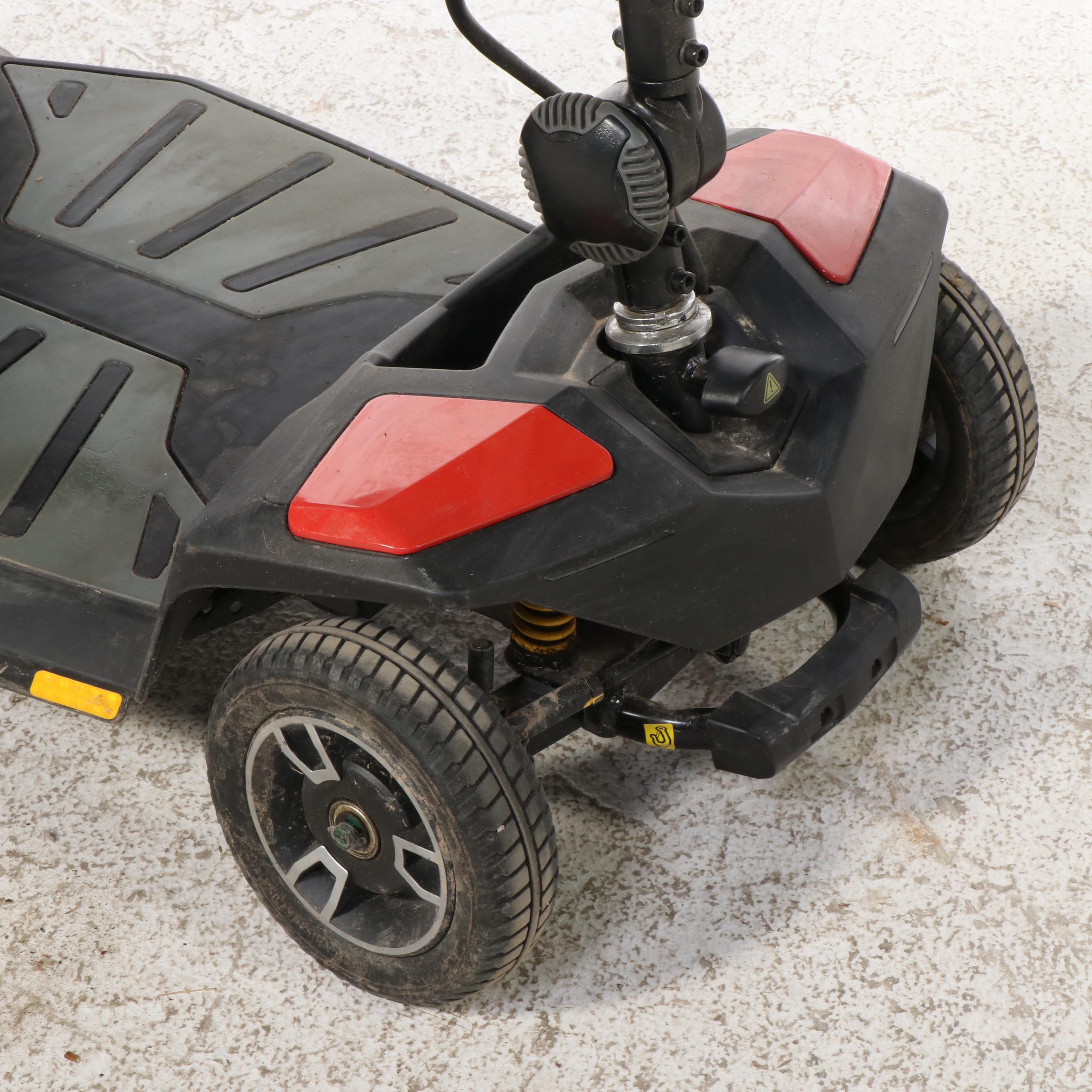 Pride Mobility Products "Jazzy Zero Turn" Four-Wheel Travel Scooter