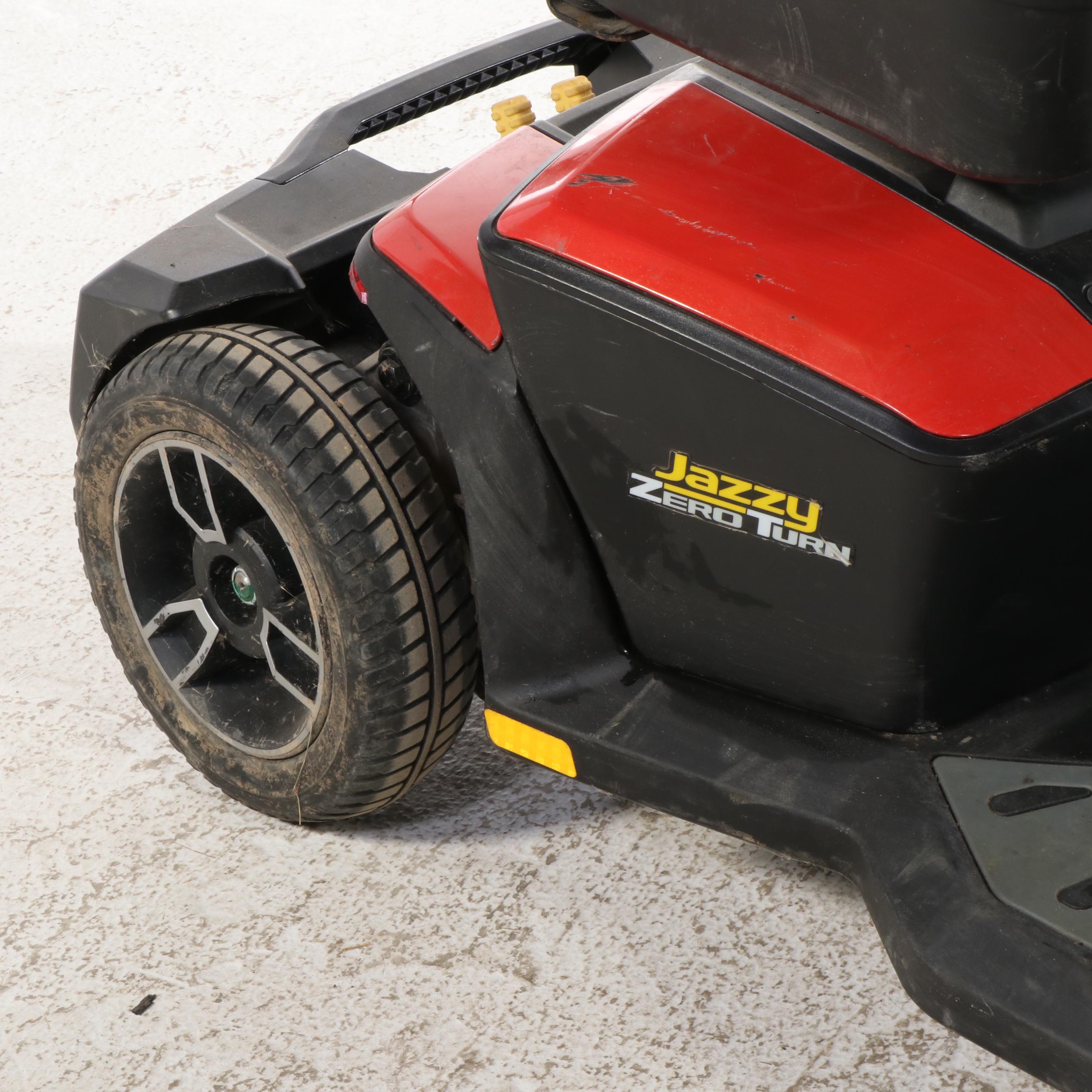 Pride Mobility Products "Jazzy Zero Turn" Four-Wheel Travel Scooter