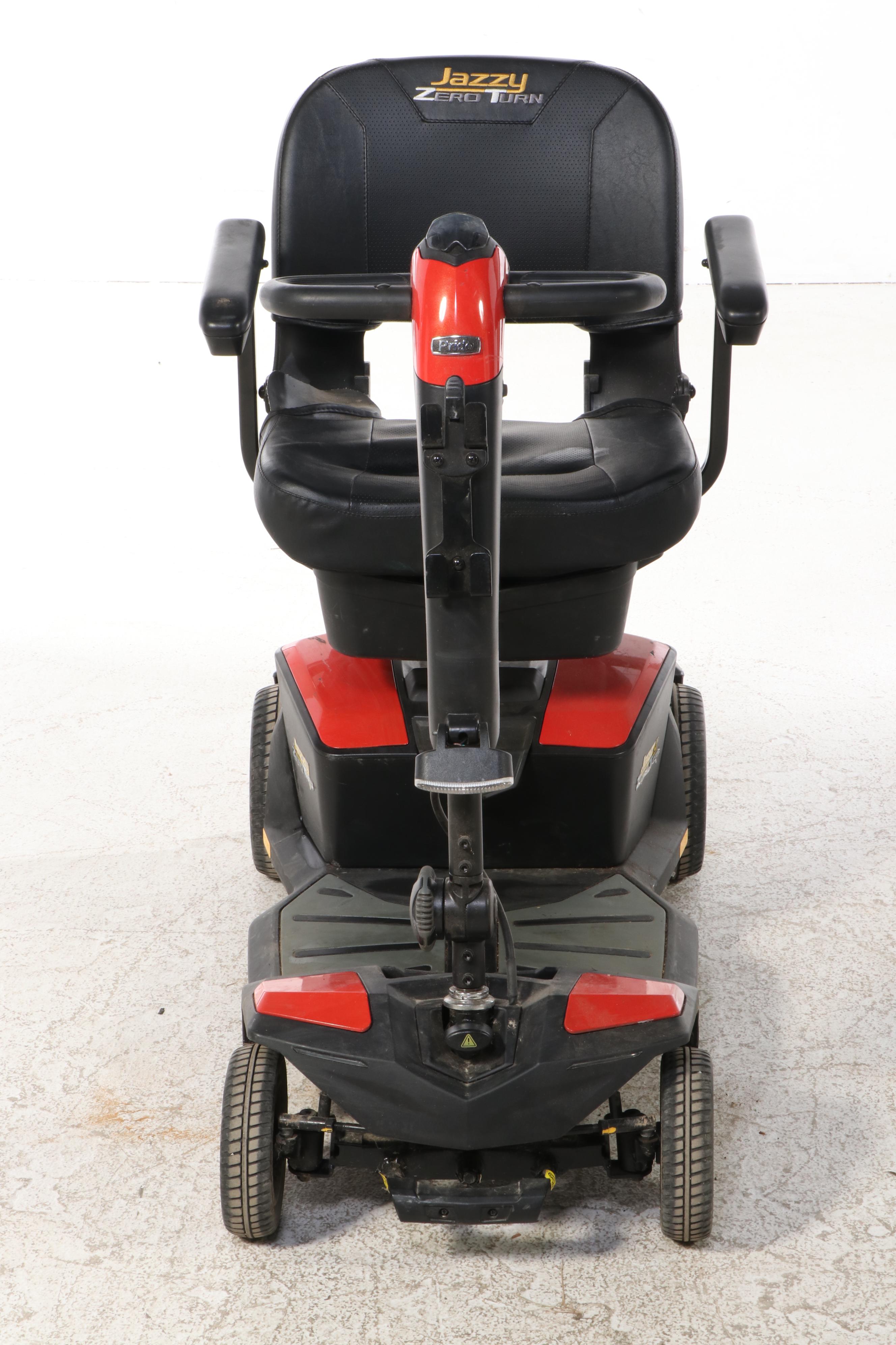 Pride Mobility Products "Jazzy Zero Turn" Four-Wheel Travel Scooter