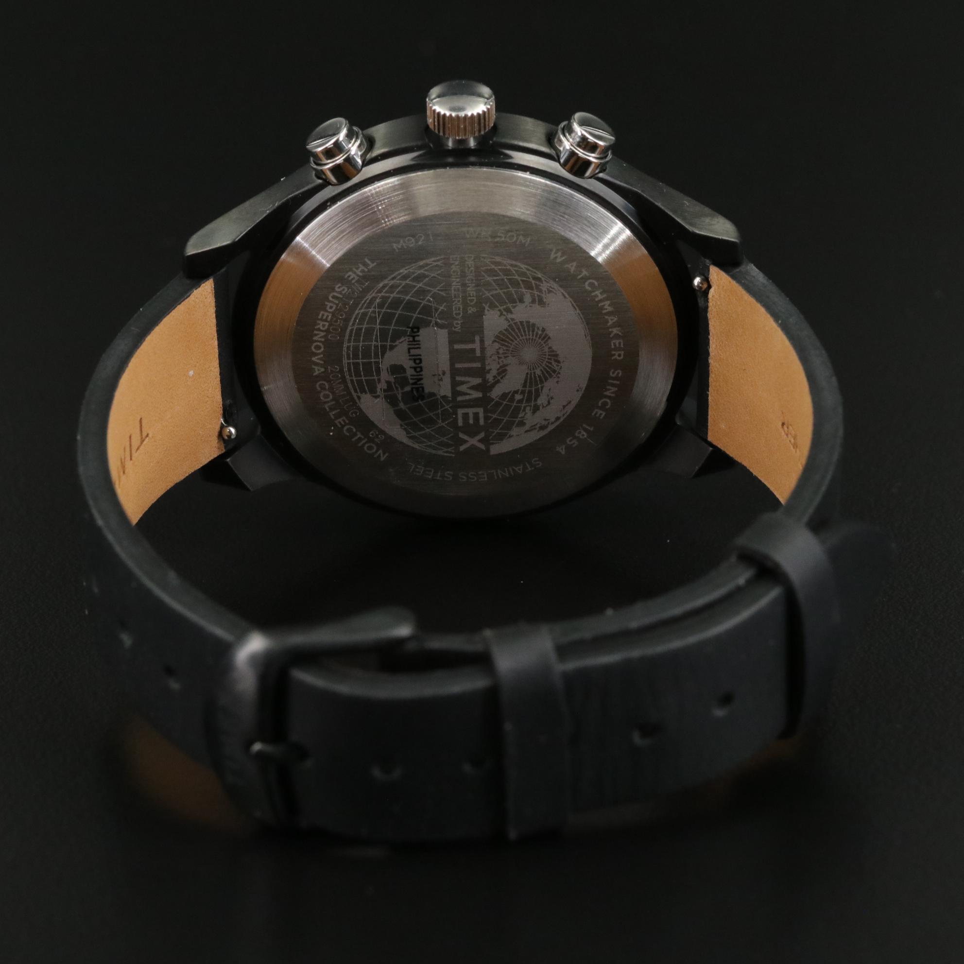 Timex MK1 Supernova Chronograph 42 mm Stainless Steel Quartz Watch