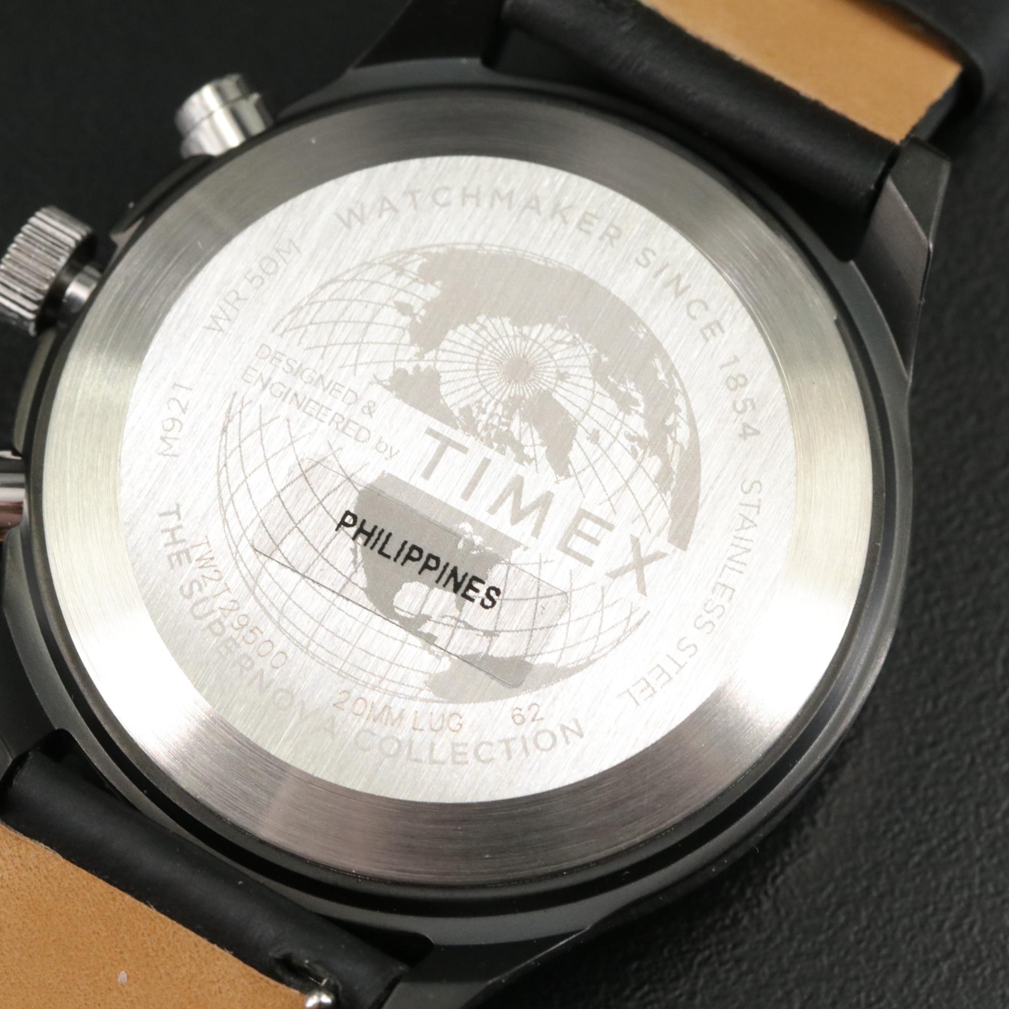 Timex MK1 Supernova Chronograph 42 mm Stainless Steel Quartz Watch