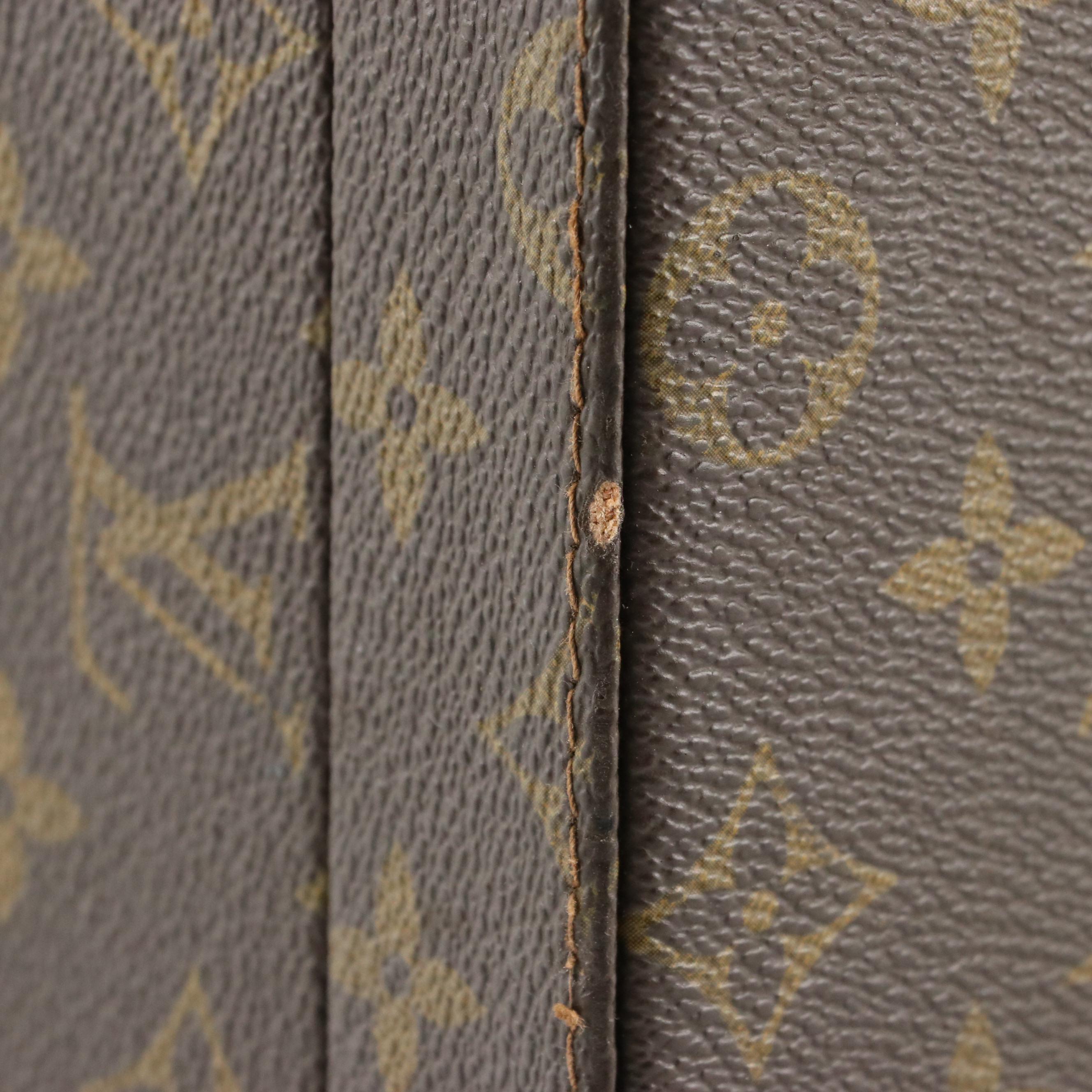 Louis Vuitton Combination Lock Hardside Briefcase in Monogram Canvas