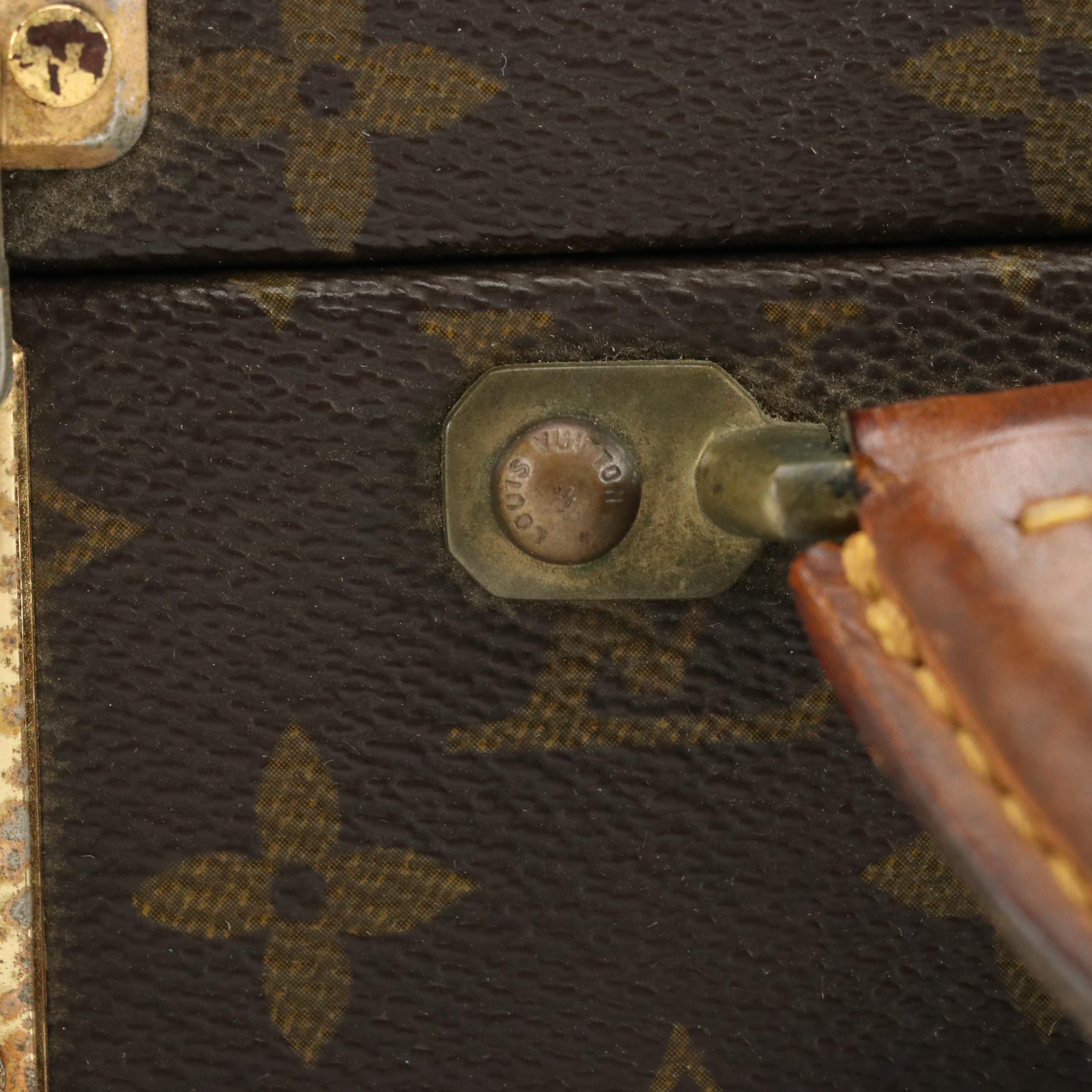 Louis Vuitton Combination Lock Hardside Briefcase in Monogram Canvas