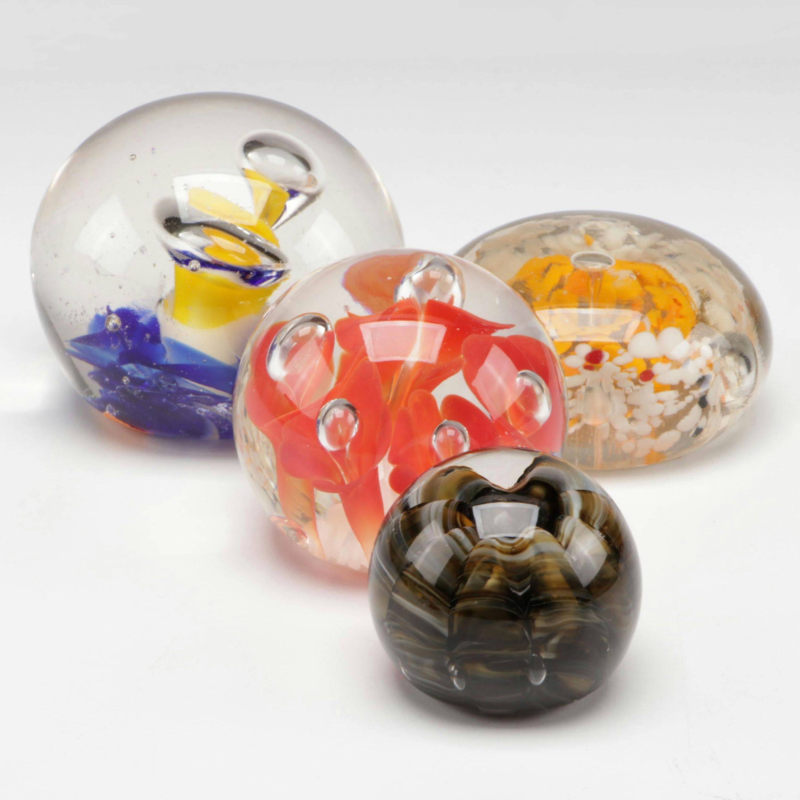 Joe Rice, Joe St. Clair, and Other Art Glass Paperweights