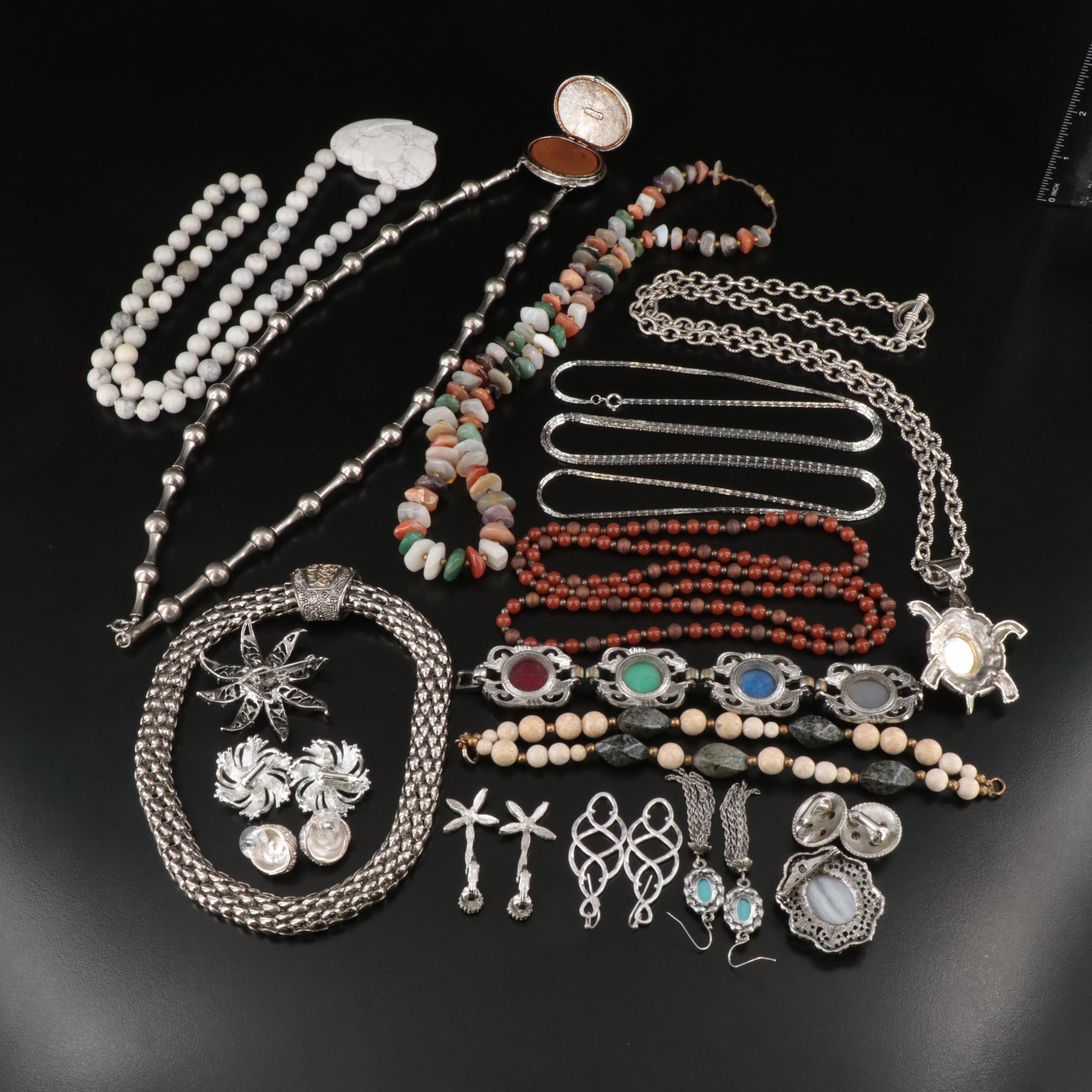 Agate, Amethyst and Aventurine Featured in Jewelry Selection