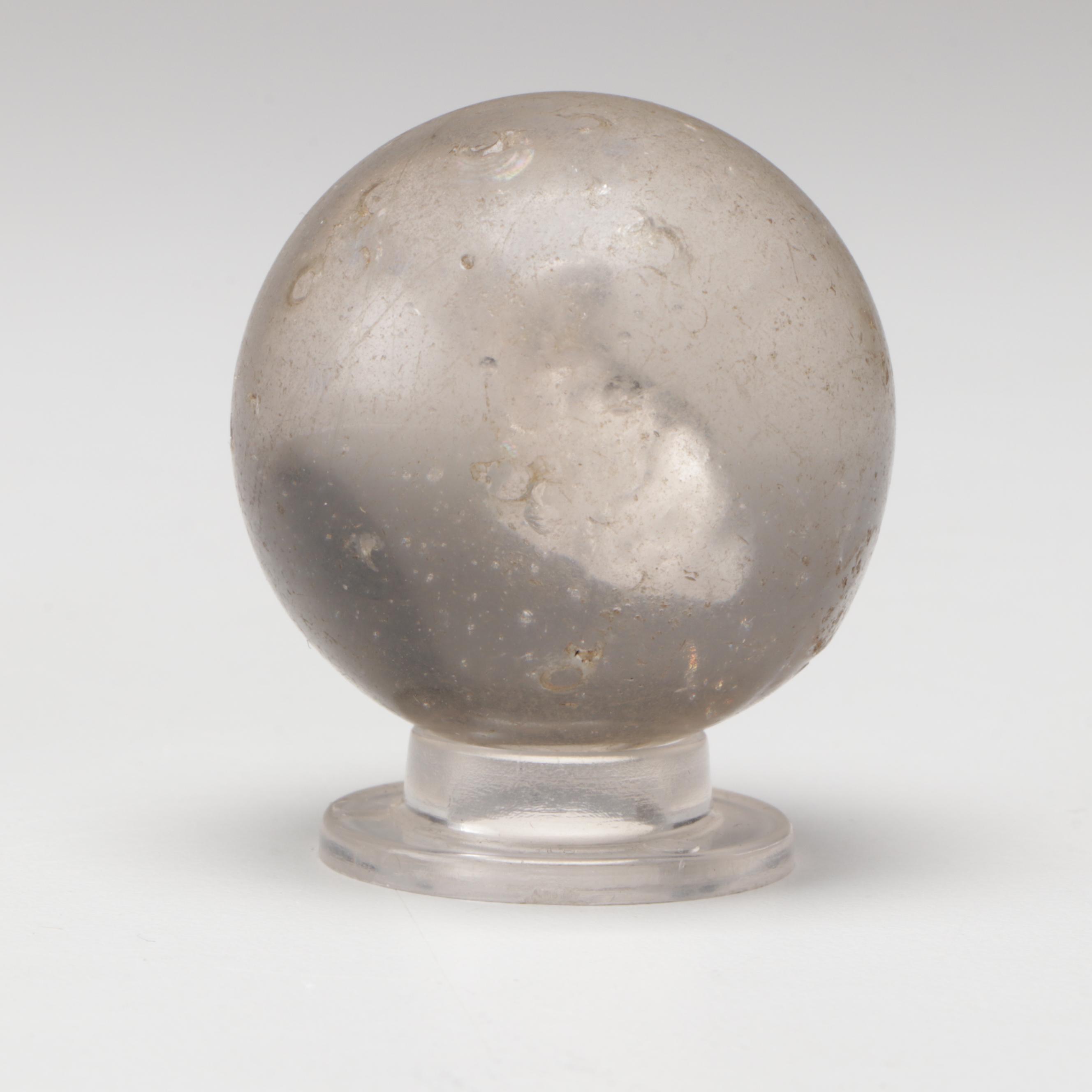 Vintage Glass Marbles Including Sulphide Types