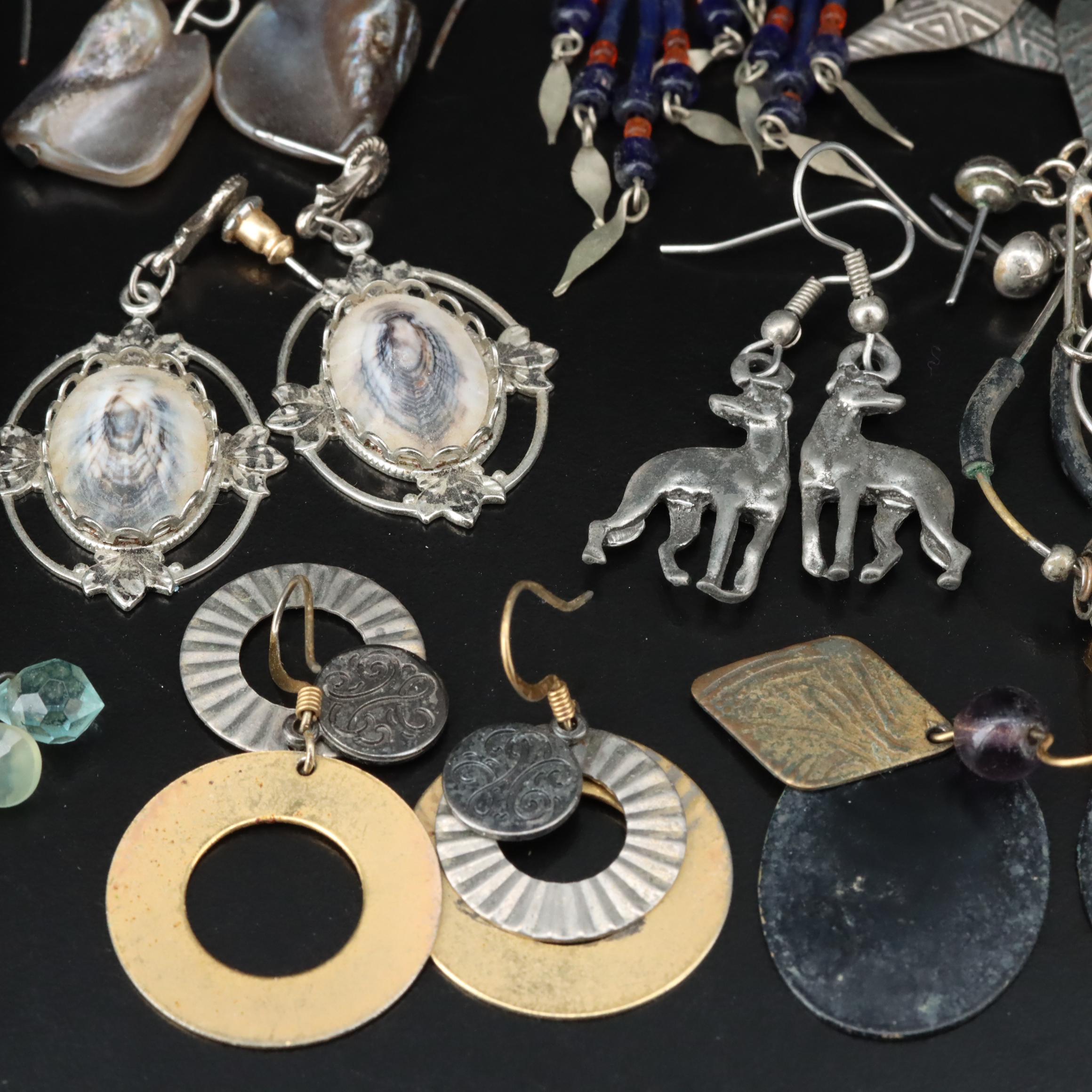 Shell, Tiger's Eye and Art Glass Featured in Jewelry Collection