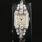 14K and Diamond Swiss Croton for Wissons Wristwatch