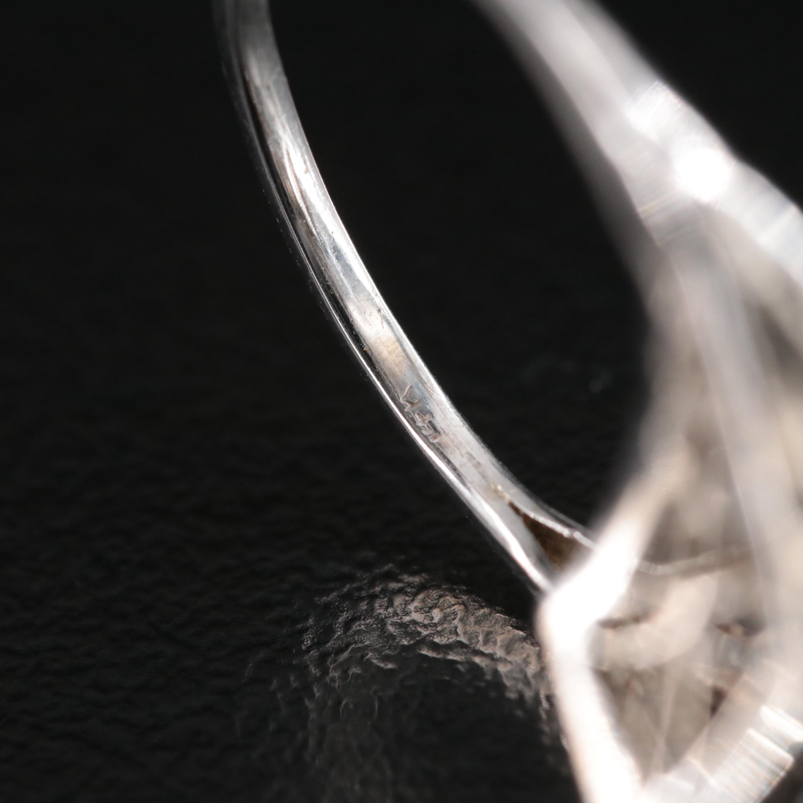 Art Deco 14K 1.16 CT Diamond Ring