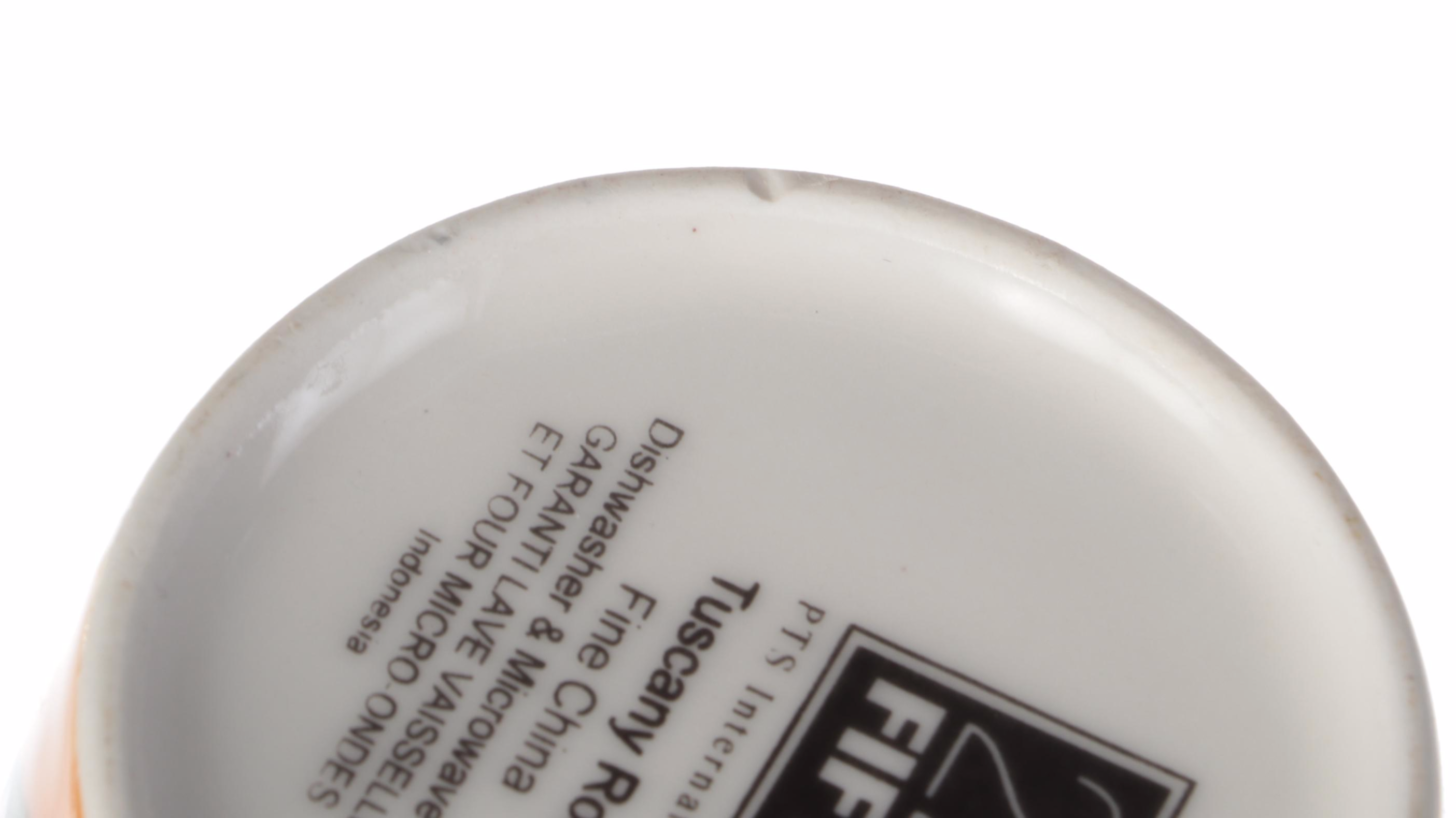 222 Fifth "Tuscany Rose" Ceramic Dinnerware, 2000–2004