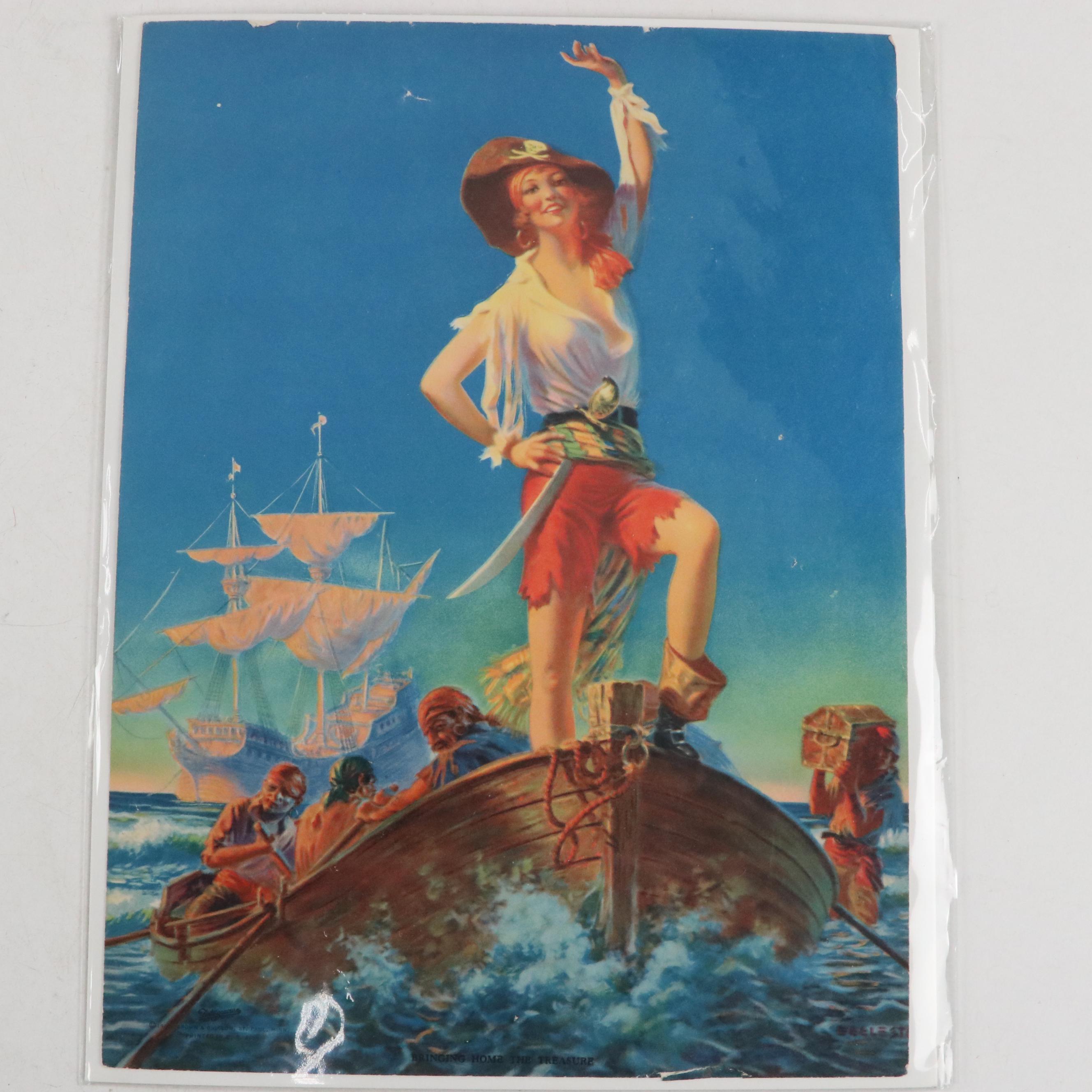 Gloria Van, Inez Cooper with More Photograph Prints and Pin-Up Girl Print