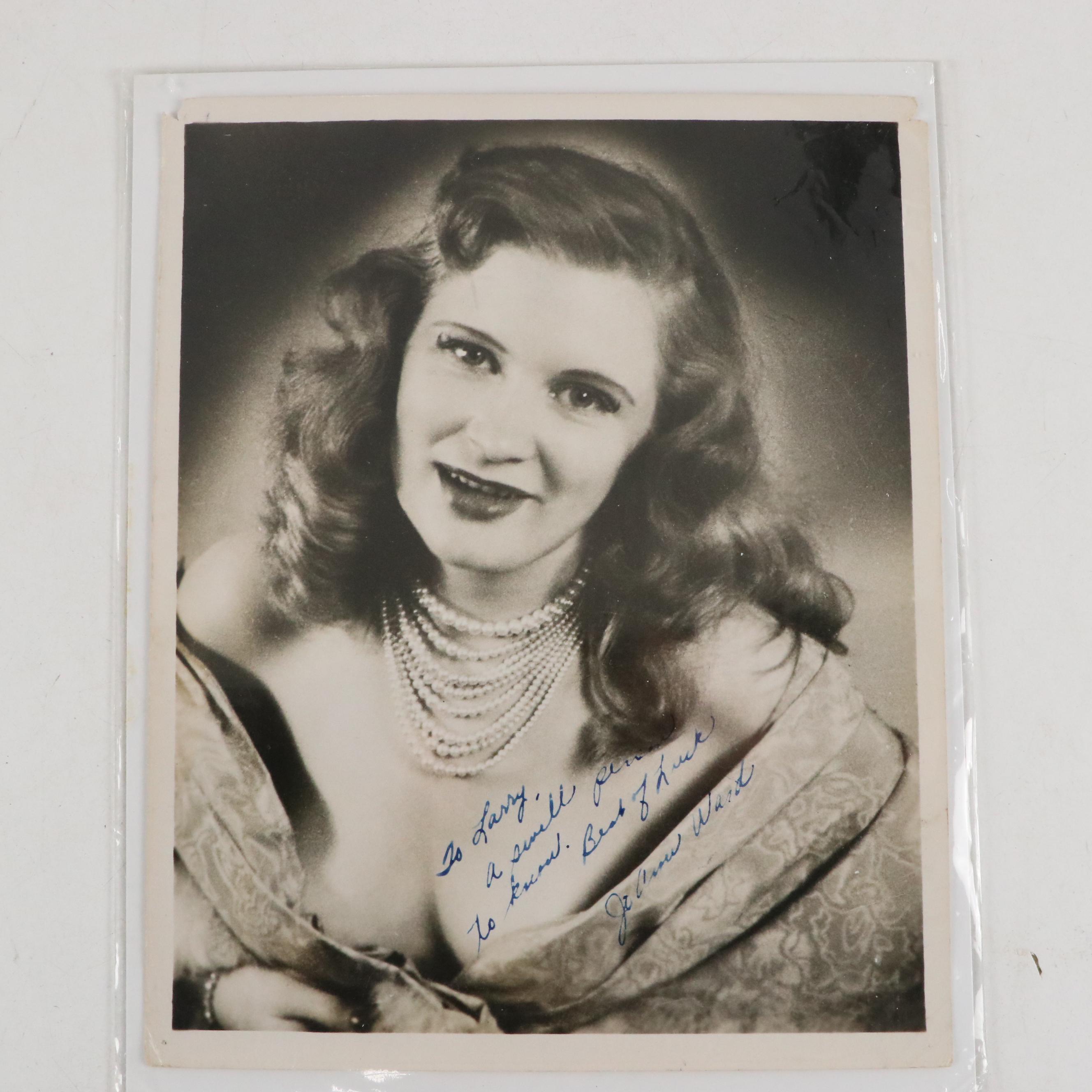 Gloria Van, Inez Cooper with More Photograph Prints and Pin-Up Girl Print