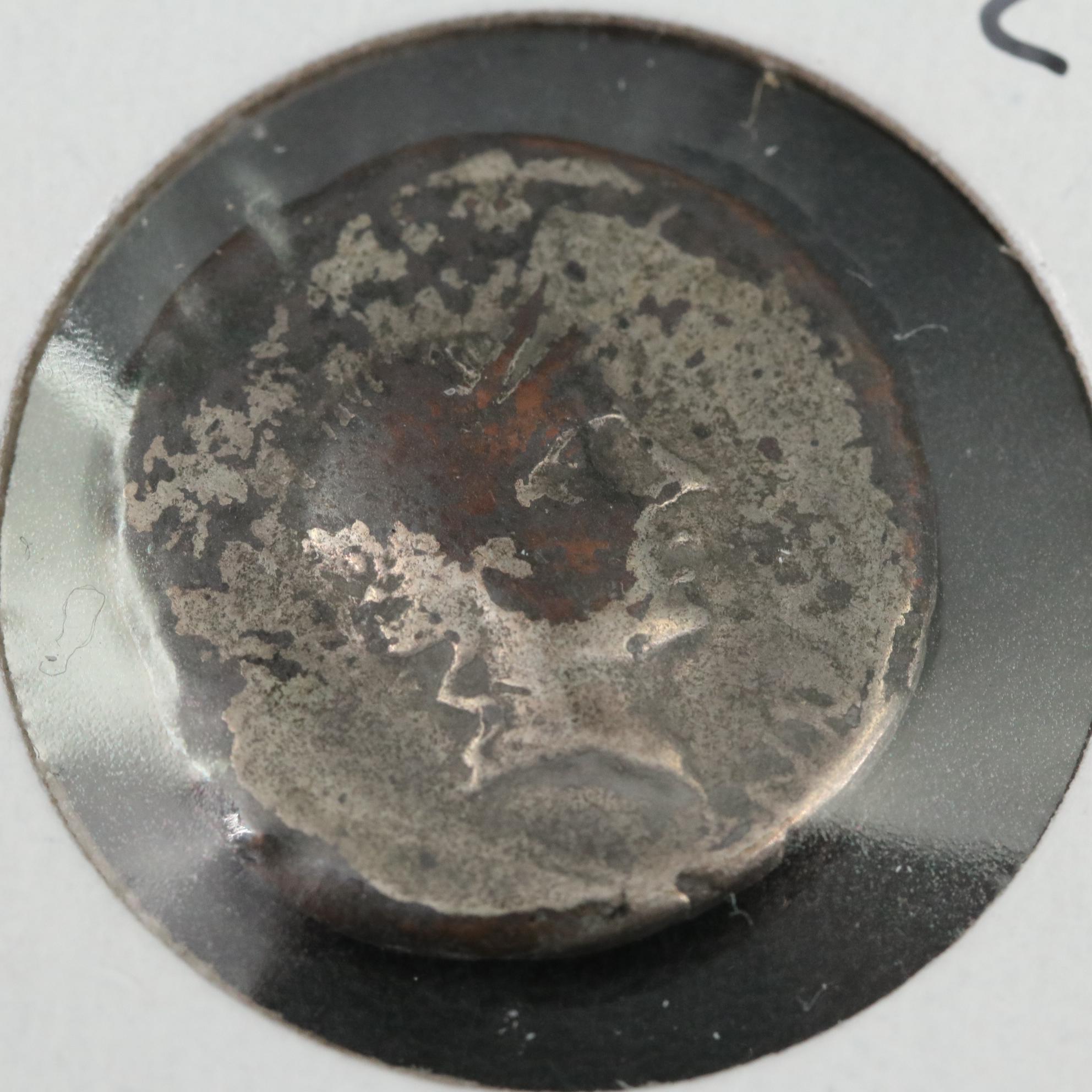 Ancient Roman Republic Fouree Denarius, ca. 80 B.C.