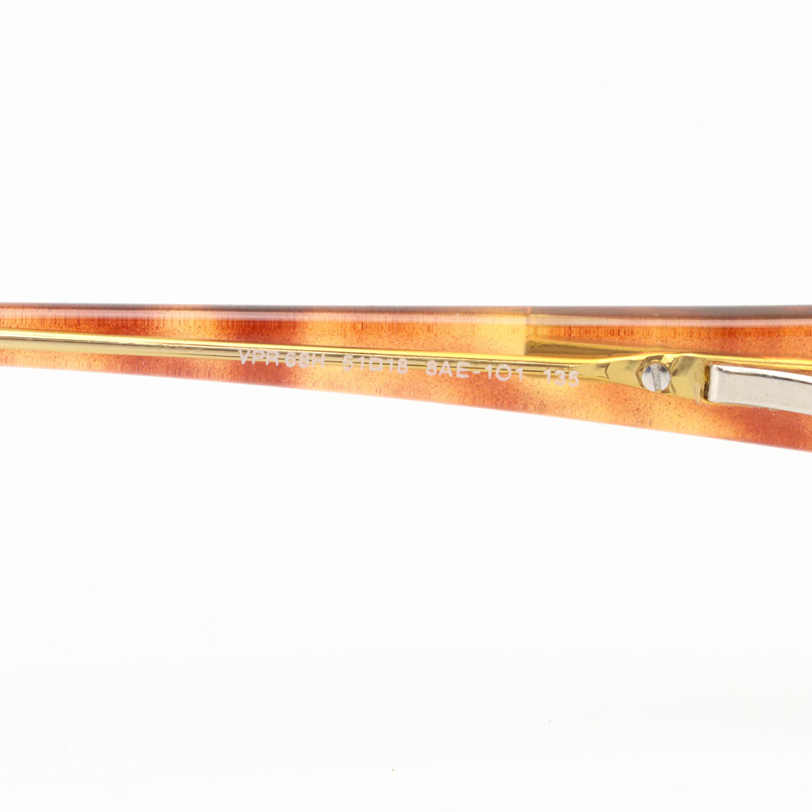 Prada VPR04P and VPR68H Prescription Eyeglasses with Cases