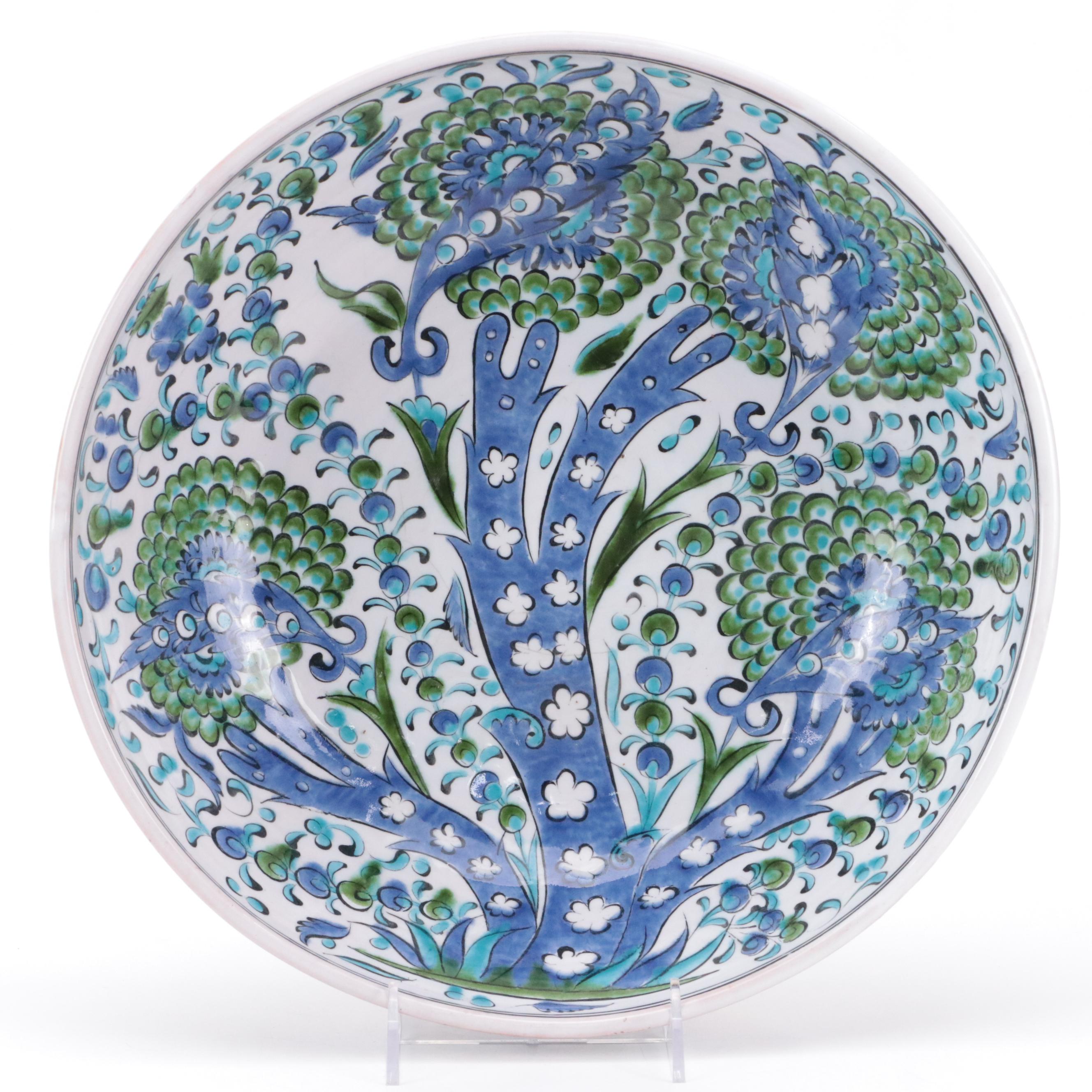 Ikaros Pottery Greek Ceramic Bowl