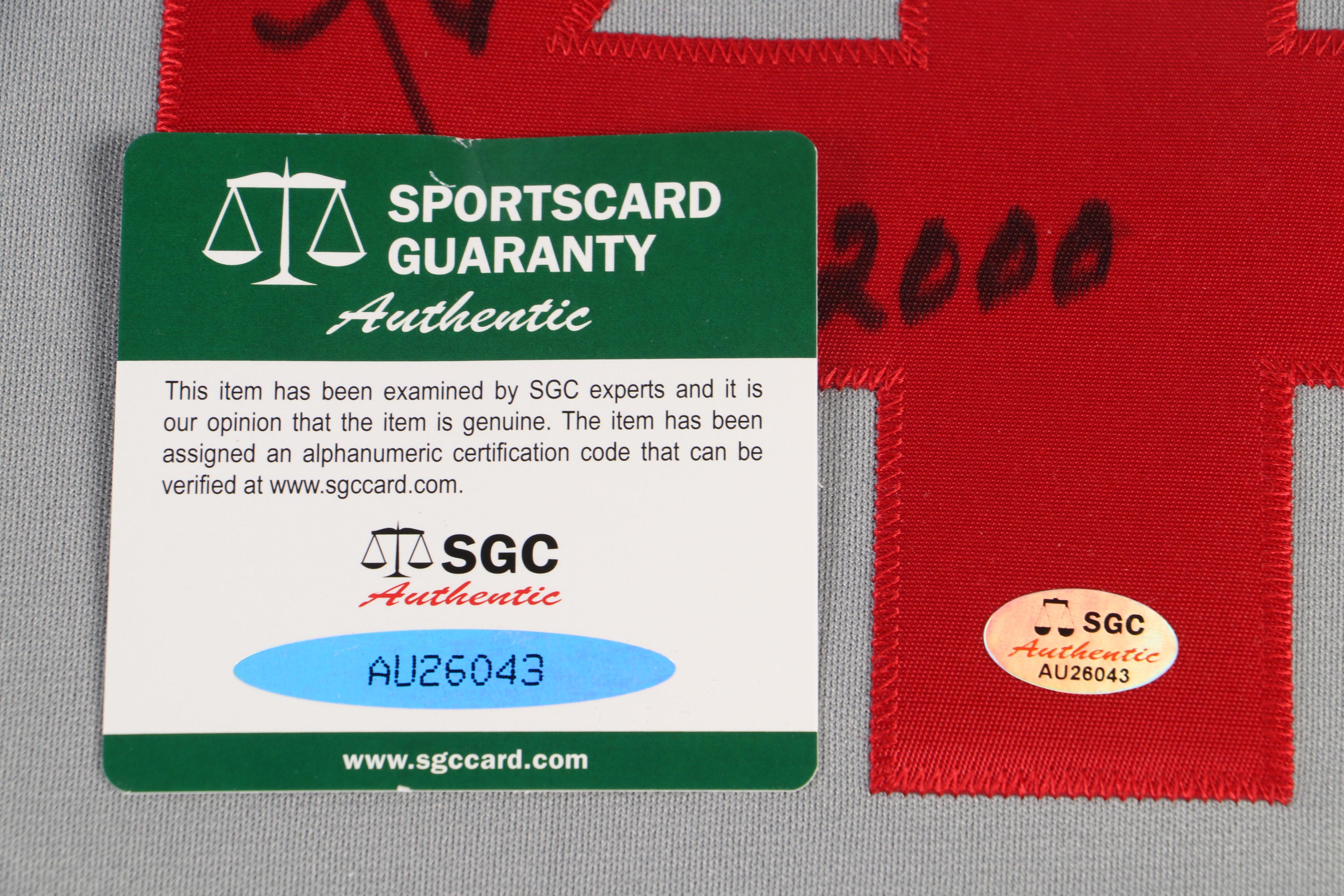 Tony Pérez Signed Cincinnati Reds Jersey with Sparky Anderson Signed Print