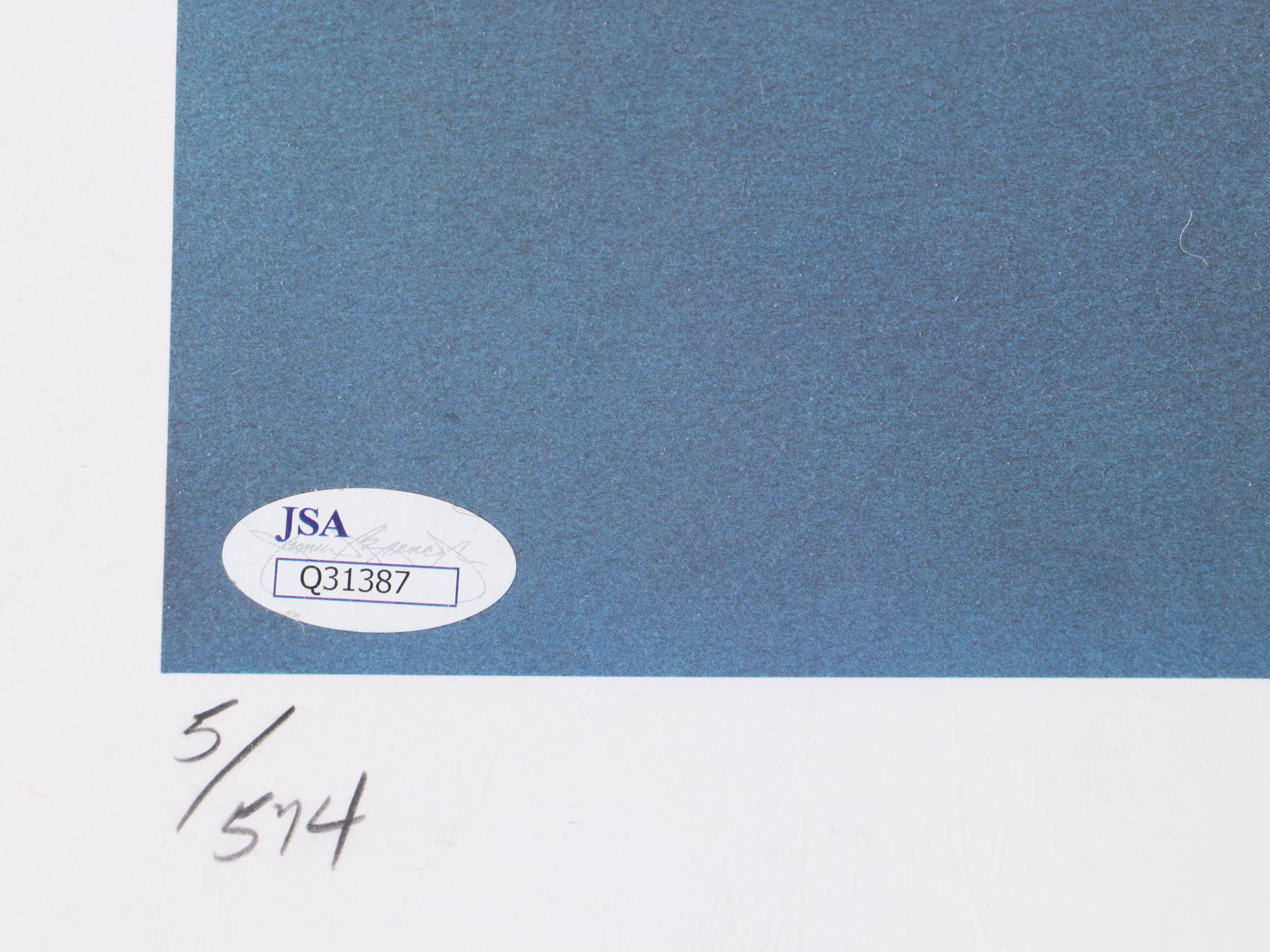 Tony Pérez Signed Cincinnati Reds Jersey with Sparky Anderson Signed Print