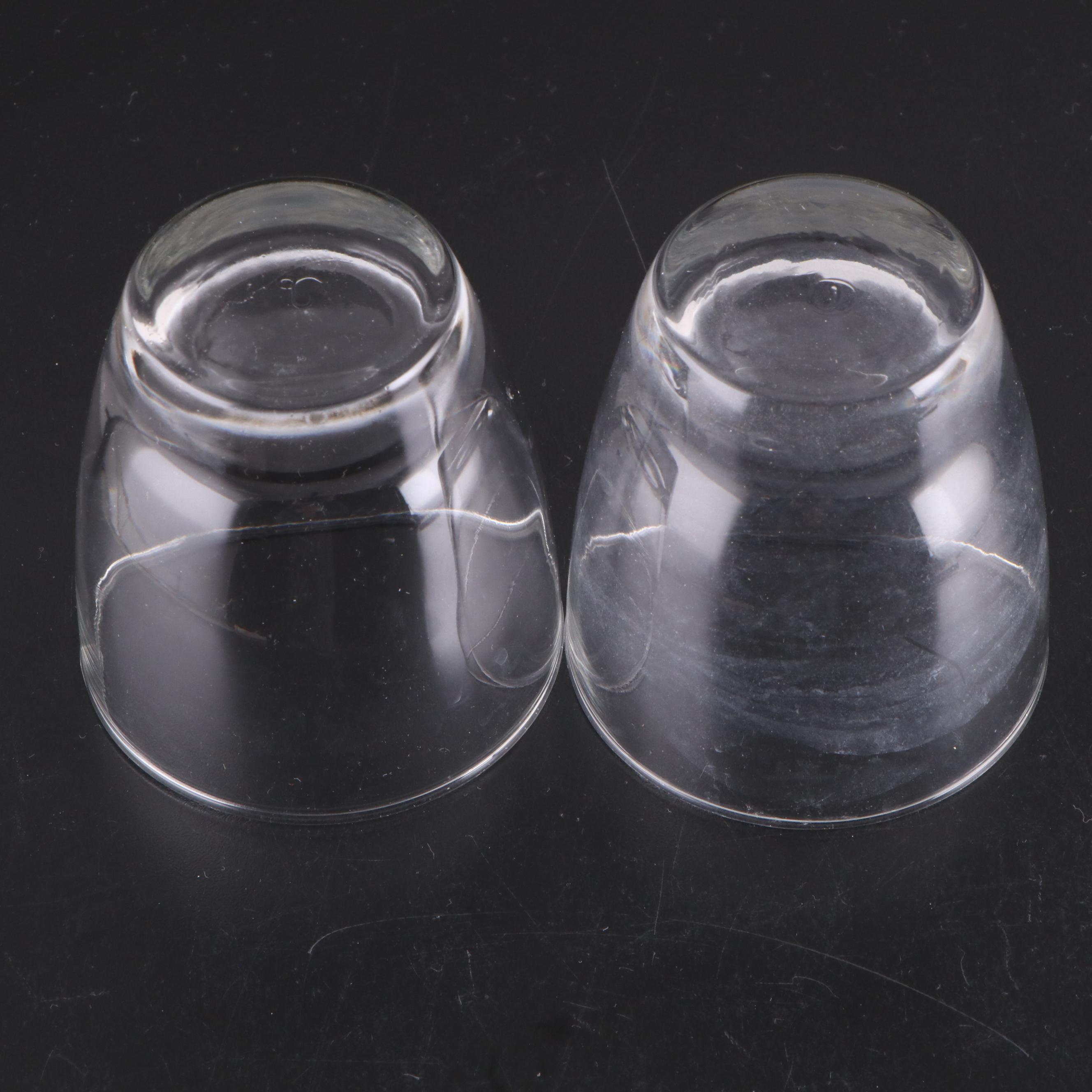 Libbey with Other Cocktail Glasses and Stemware, Mid to Late 20th Century