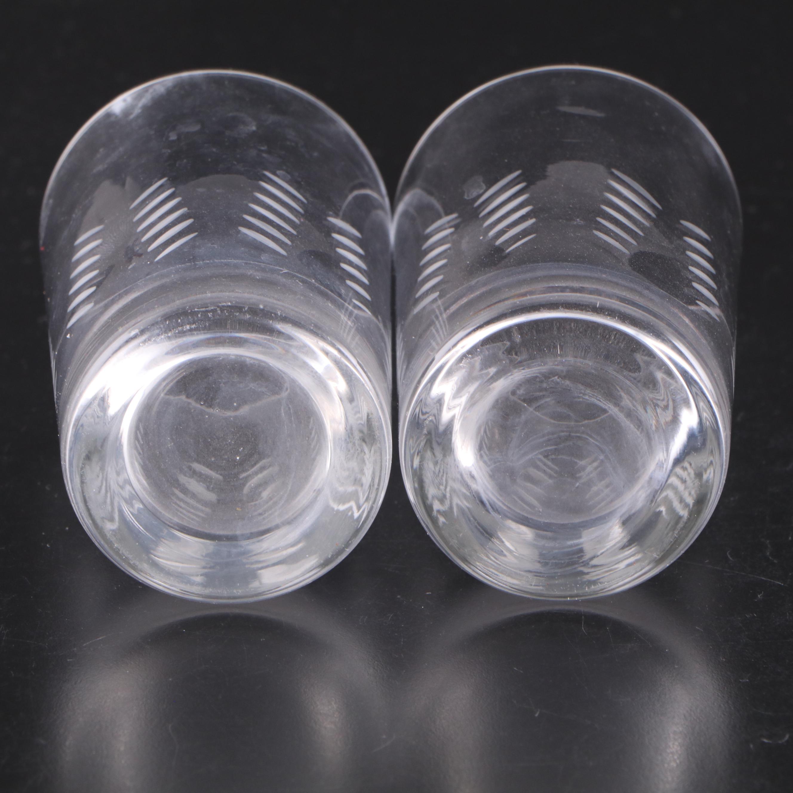 Libbey with Other Cocktail Glasses and Stemware, Mid to Late 20th Century