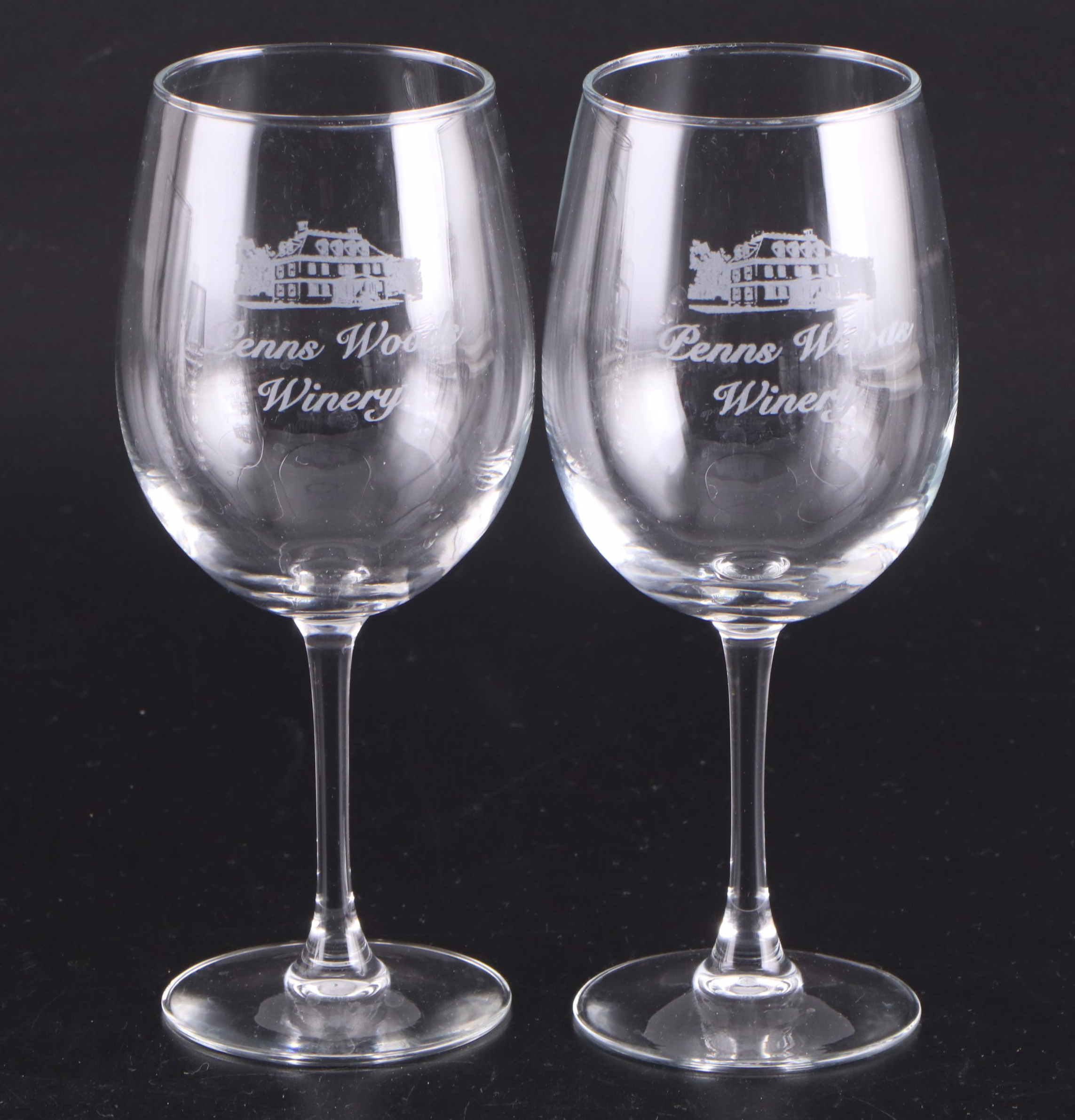 Libbey with Other Cocktail Glasses and Stemware, Mid to Late 20th Century