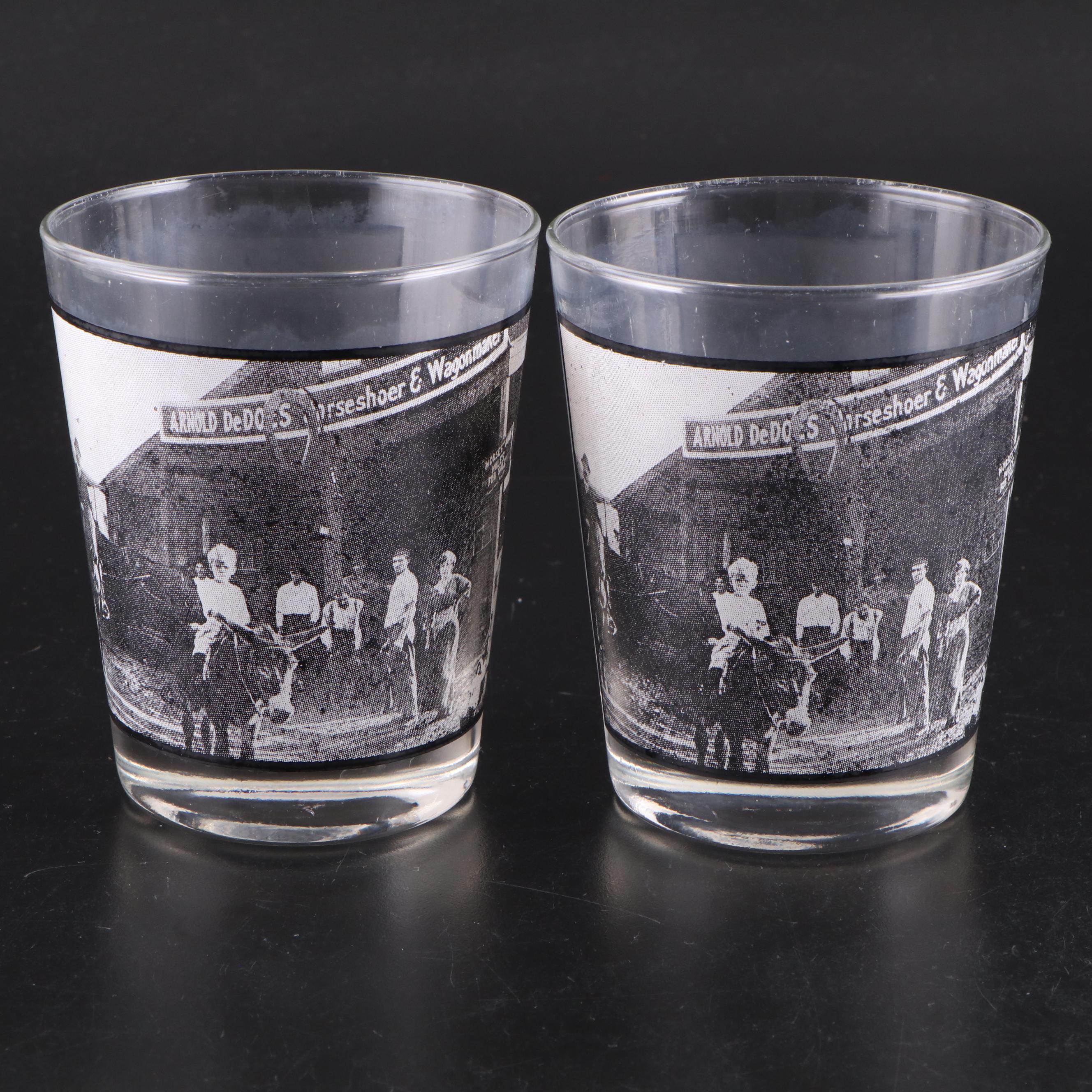 Libbey with Other Cocktail Glasses and Stemware, Mid to Late 20th Century