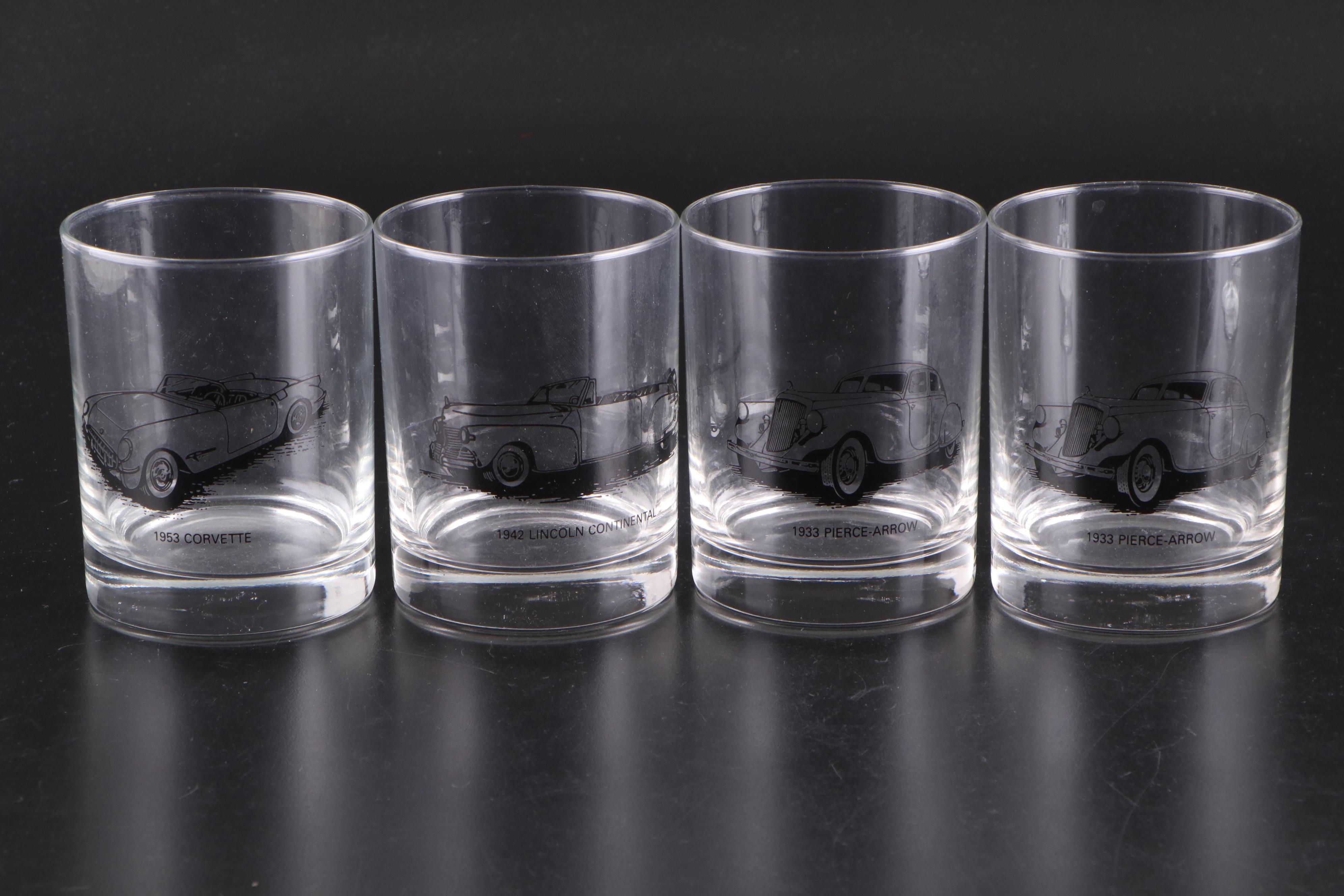 Libbey with Other Cocktail Glasses and Stemware, Mid to Late 20th Century