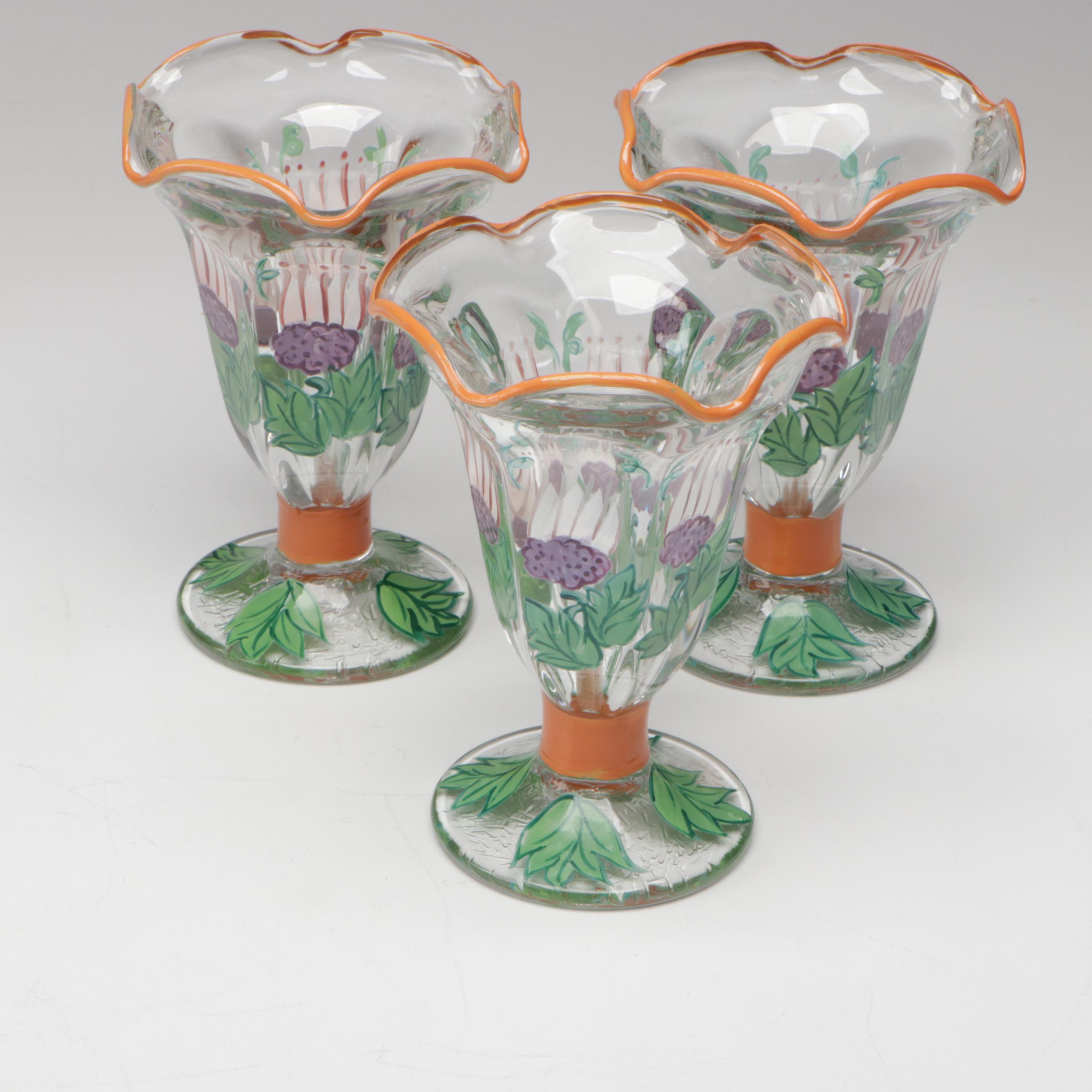 Indiana Glass Carnival Glass Compote, A-H Depression Glass Divided Relish, More