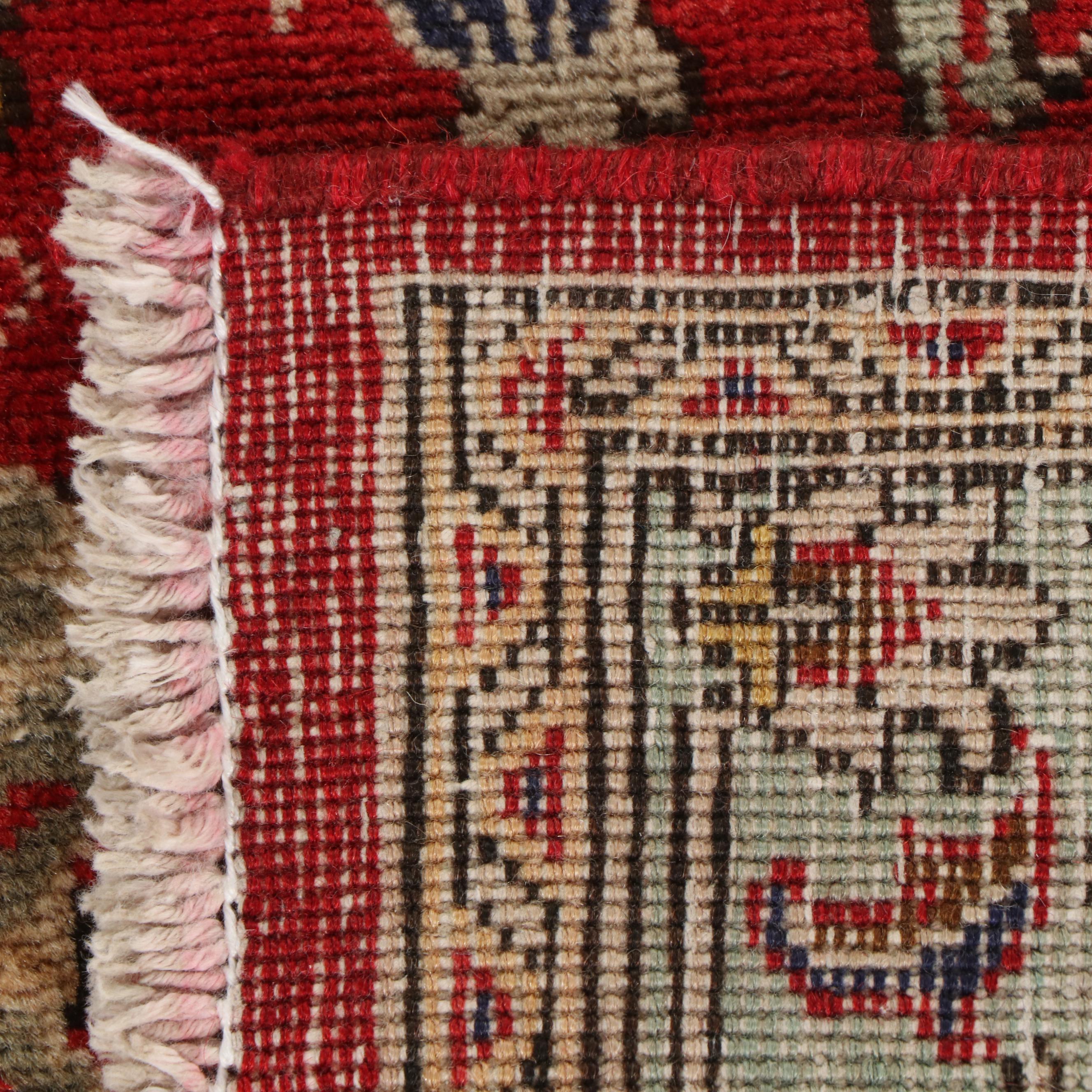 10'9 x 14'7 Hand-Knotted Persian Arak Room Sized Rug