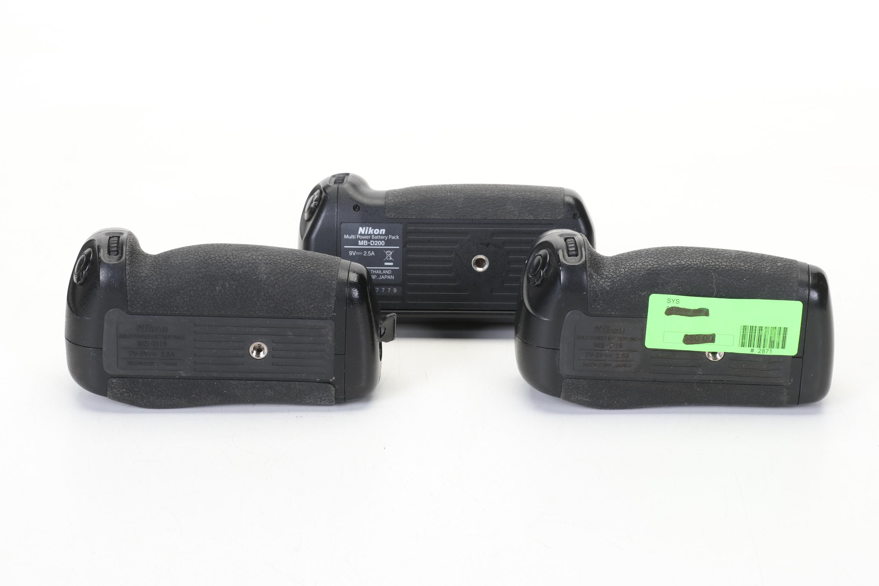 Nikon Film Camera Bodies with Lenses and Accessories