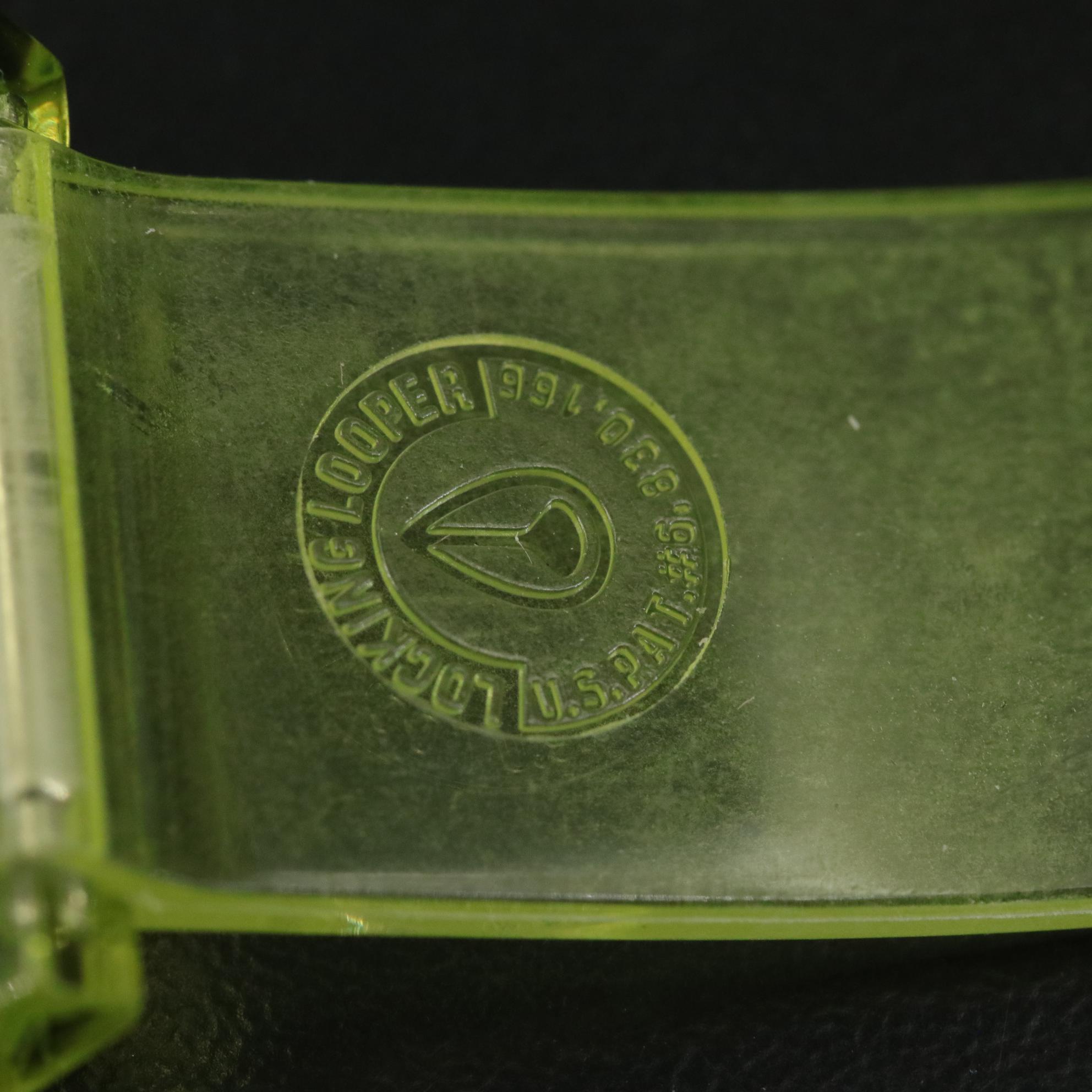 Nixon Medium Time Teller P Watch in Lime Green with Box