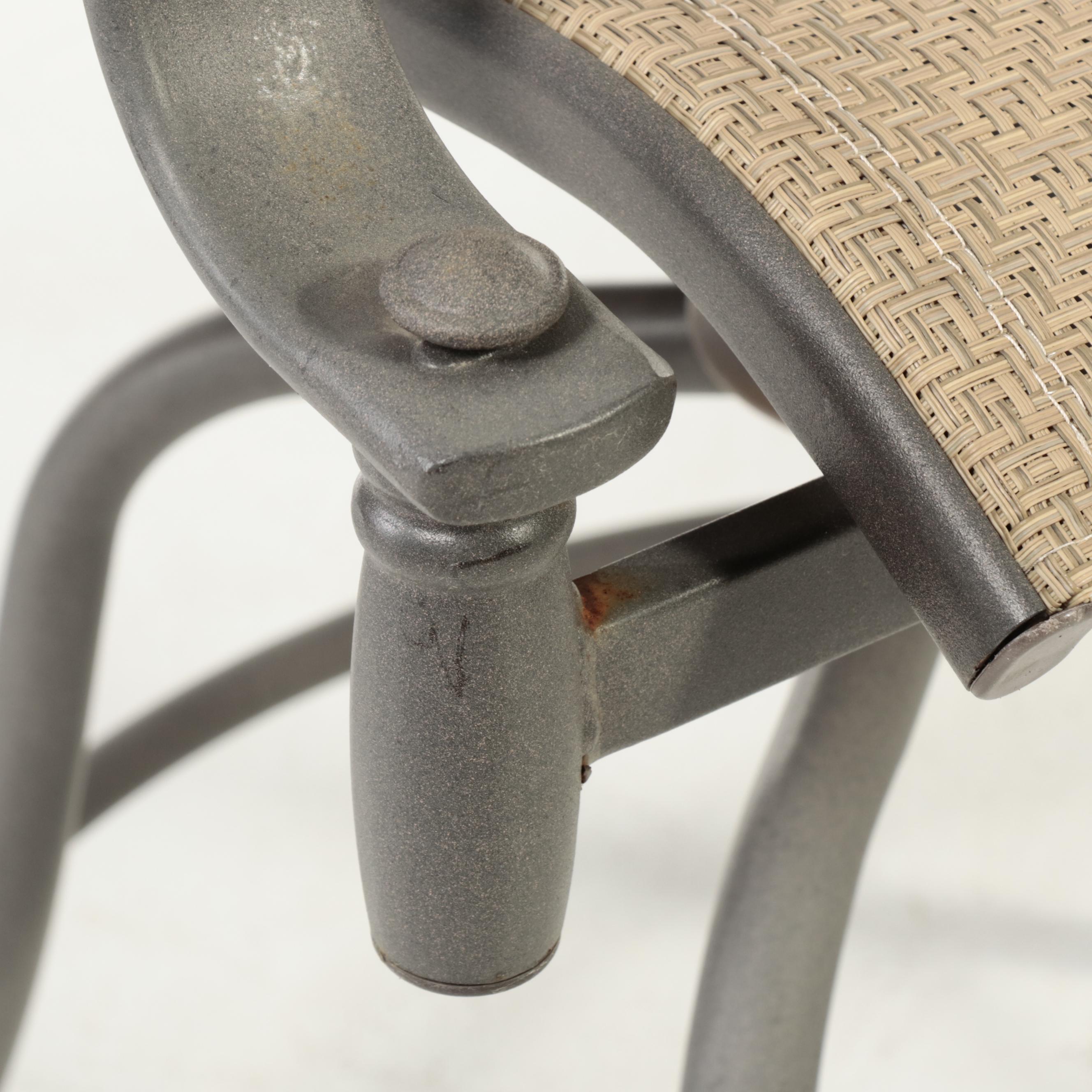 Cast Aluminum Five-Piece High-Top Patio Dining Set