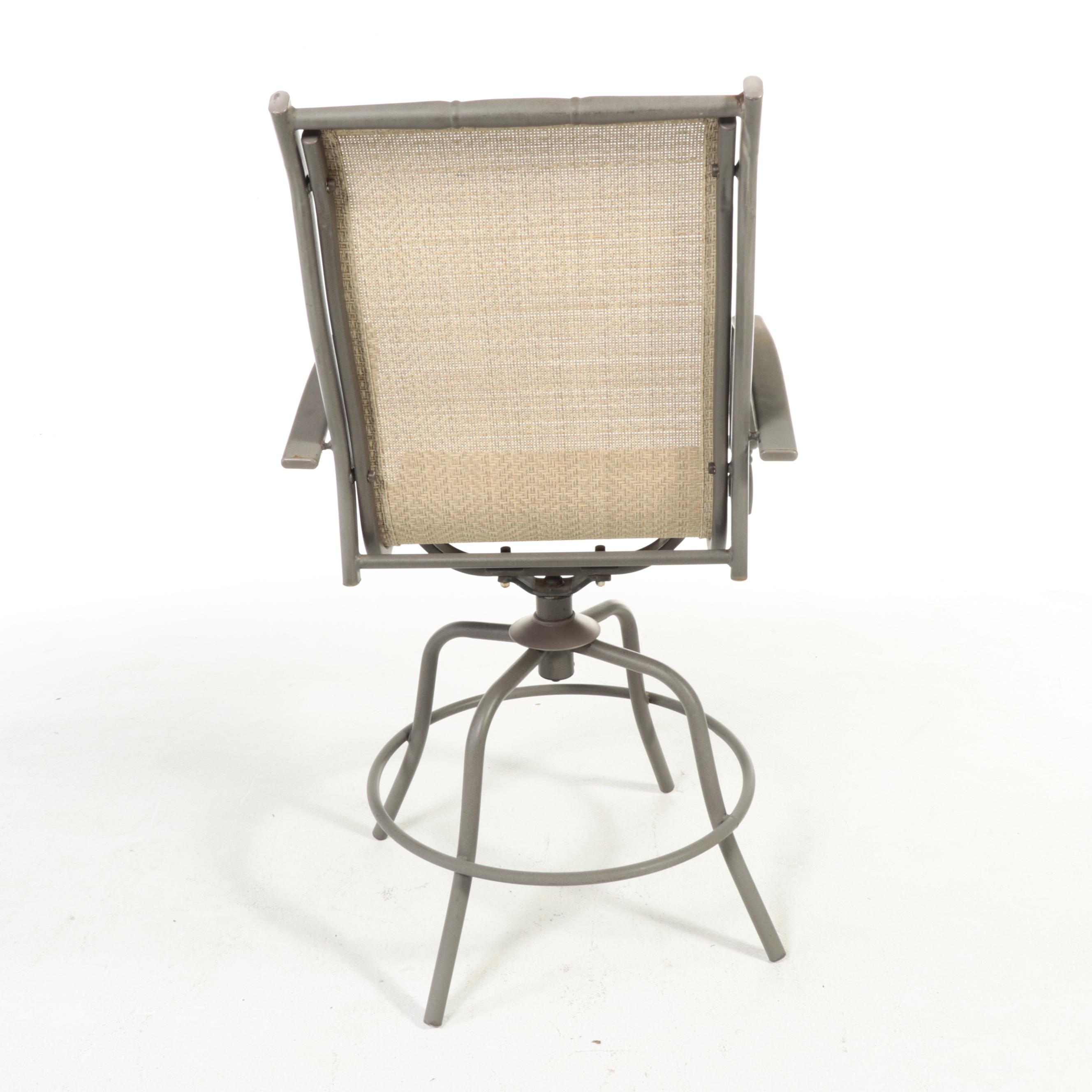 Cast Aluminum Five-Piece High-Top Patio Dining Set