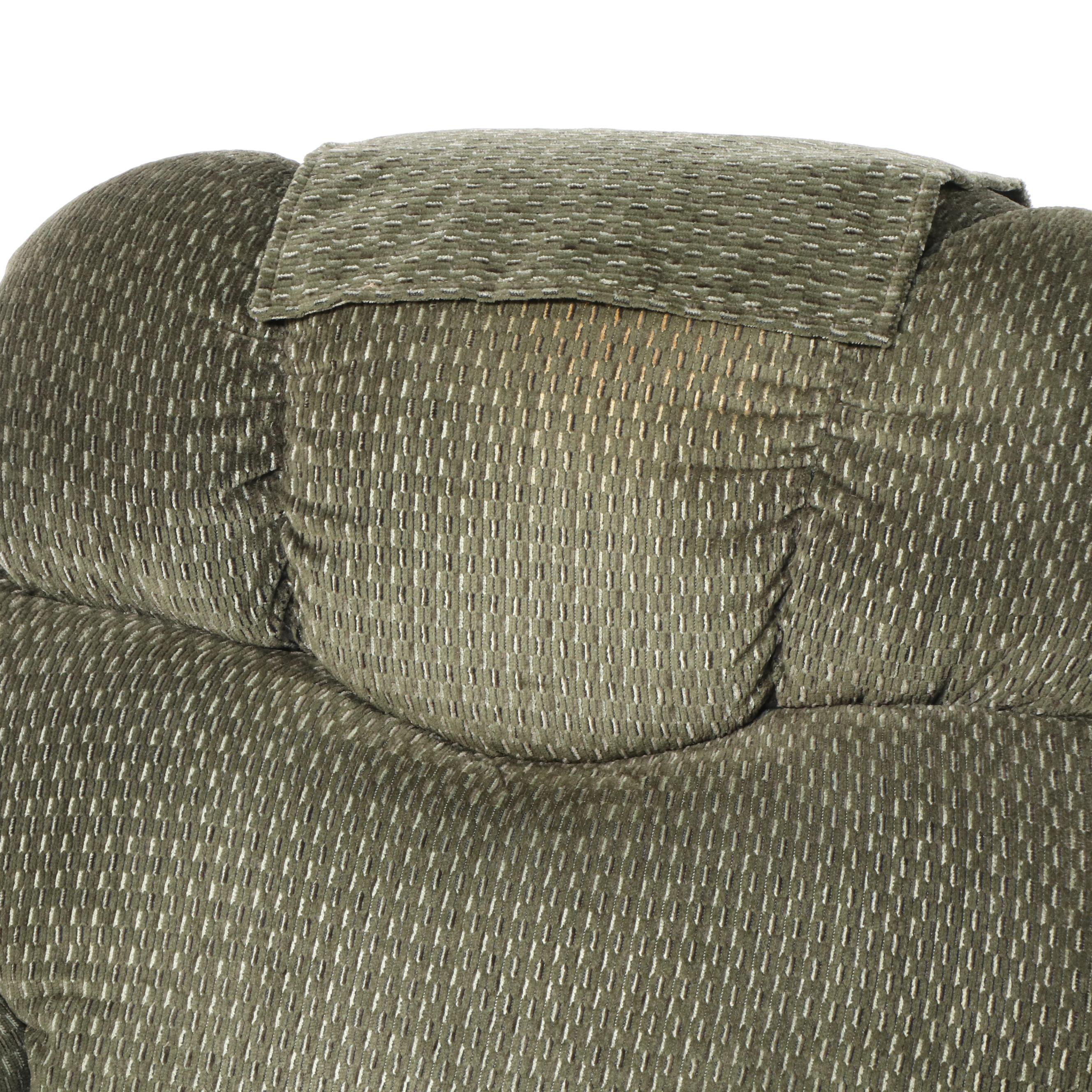 La-Z-Boy "Luxury Lift" Upholstered Power-Lift Recliner with Heat and Massage