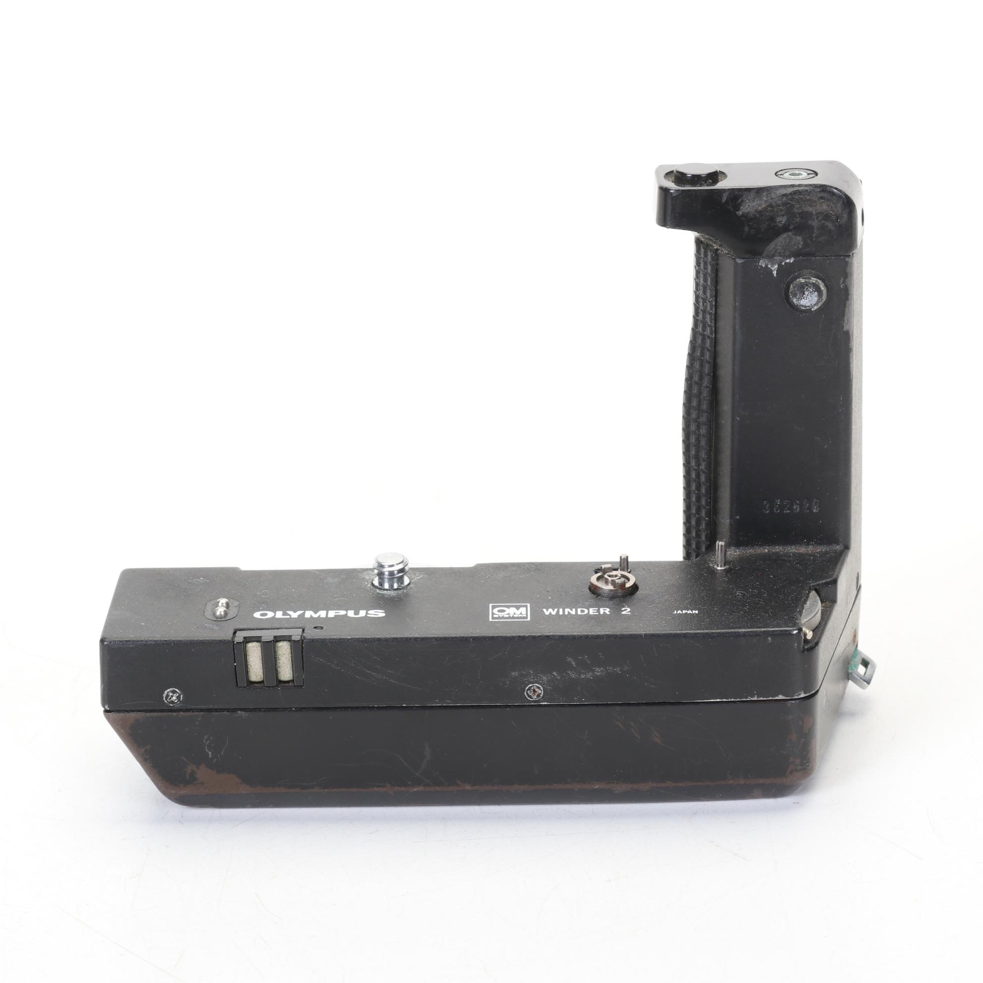 Four Olympus OM System Winder 2 Power Film Winders