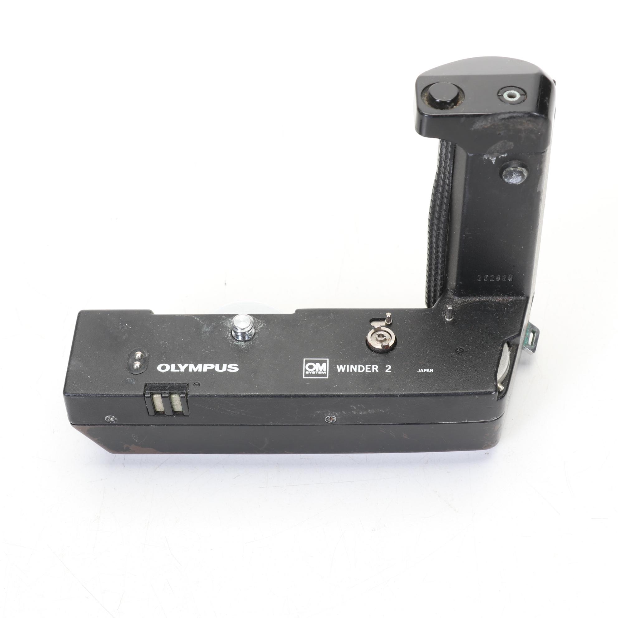 Four Olympus OM System Winder 2 Power Film Winders