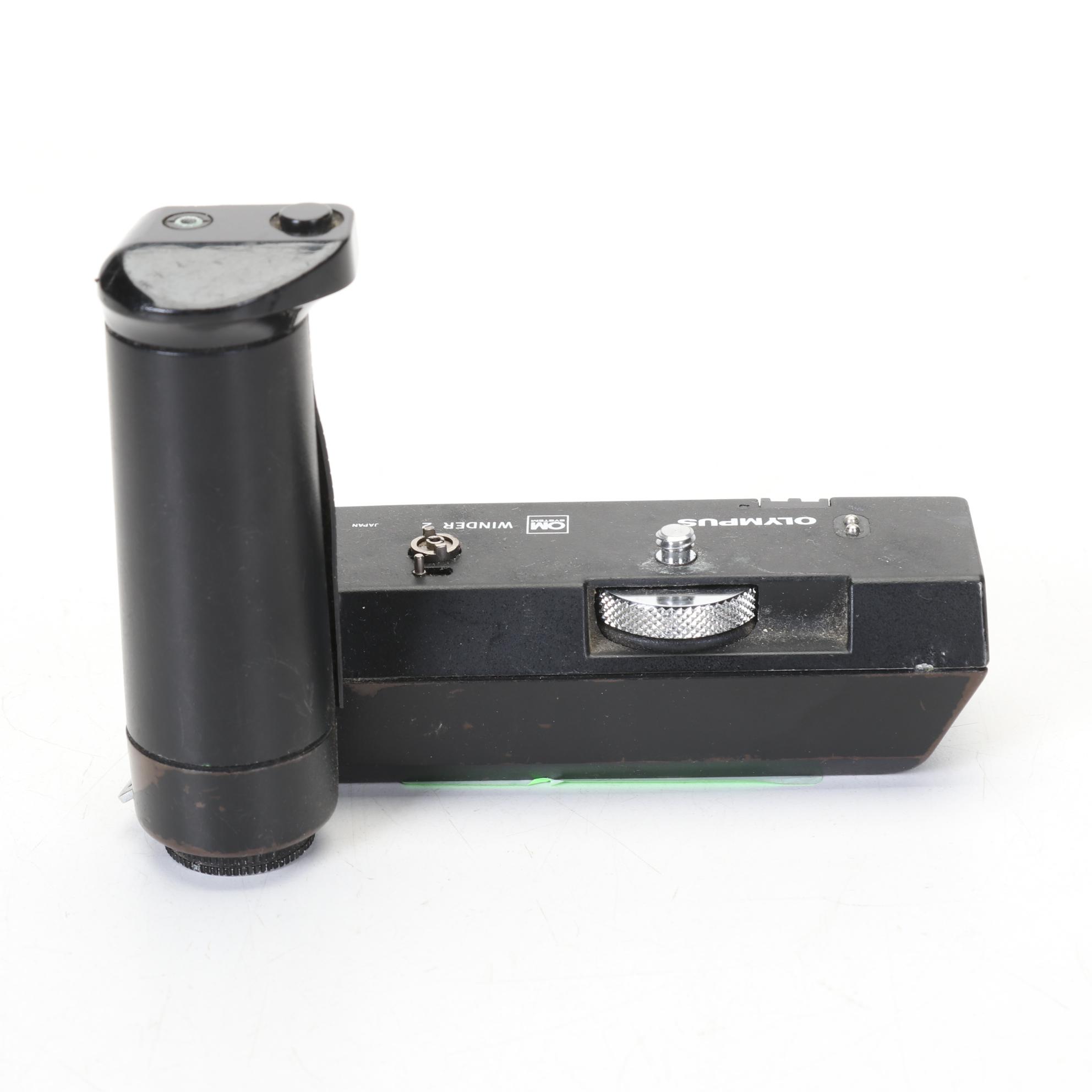 Four Olympus OM System Winder 2 Power Film Winders