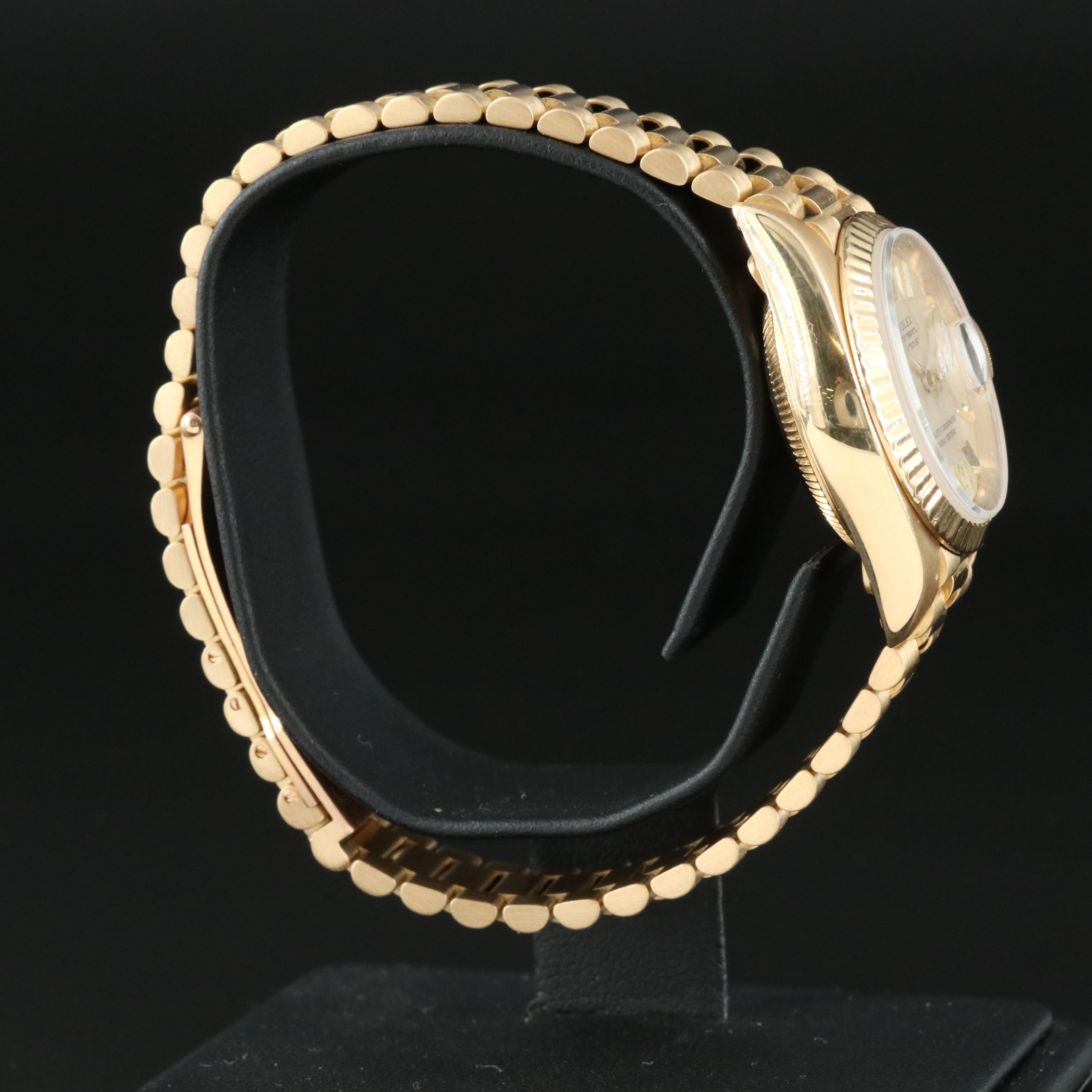 1984 Rolex Oyster Perpetual Datejust President Bracelet Watch