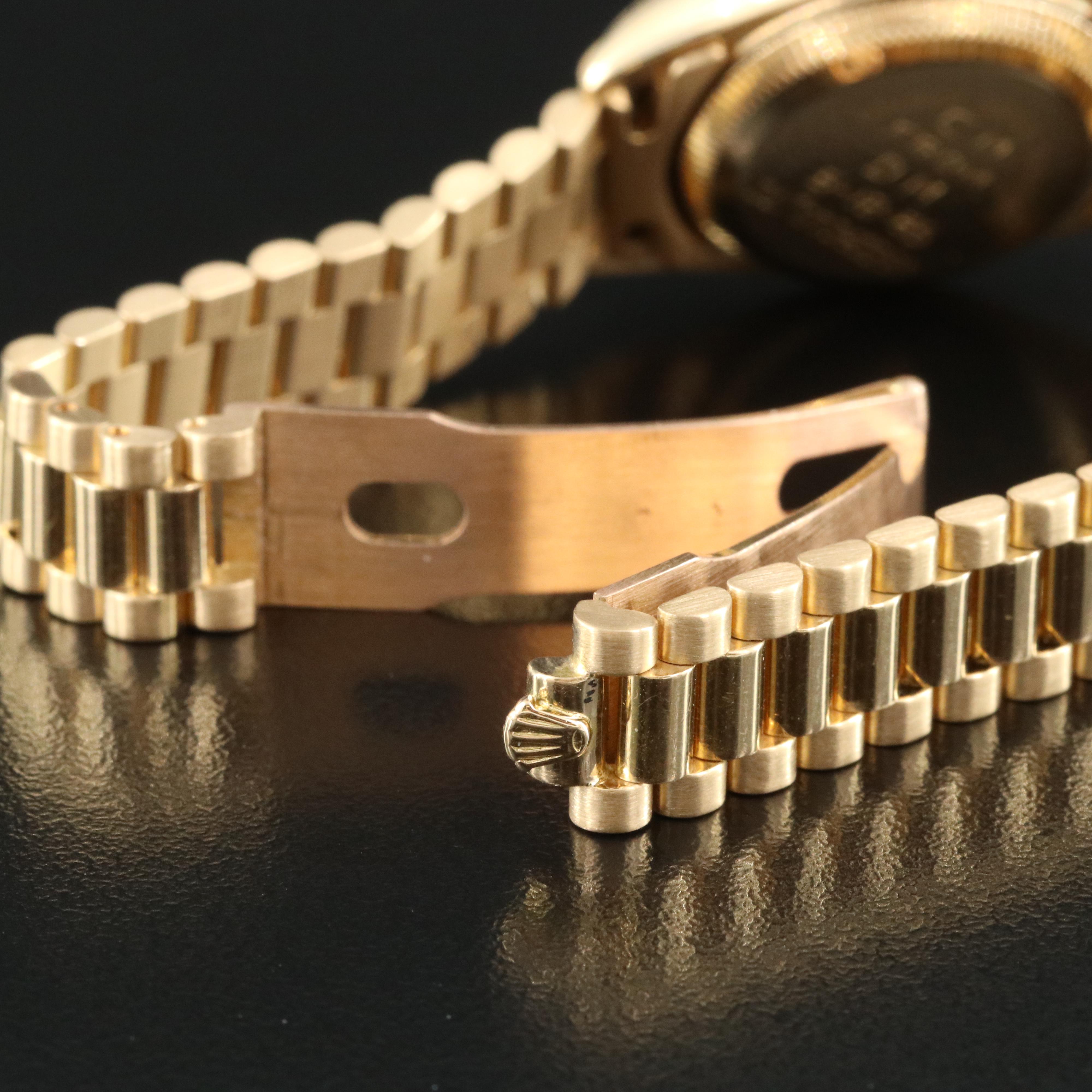 1984 Rolex Oyster Perpetual Datejust President Bracelet Watch