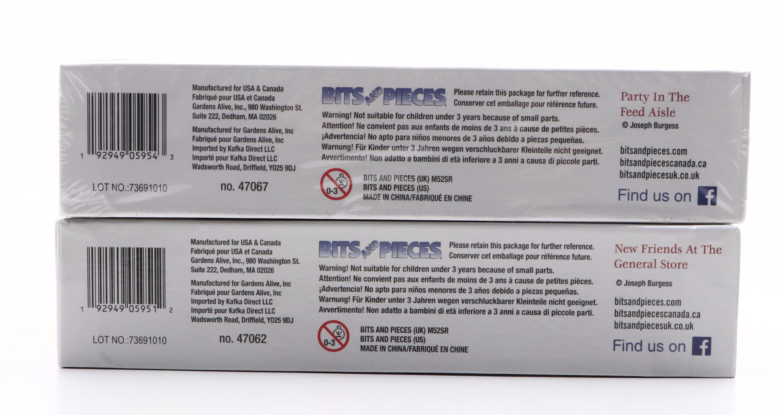 Bits and Pieces 1000-Piece Puzzles Featuring Joseph Burgess Designs