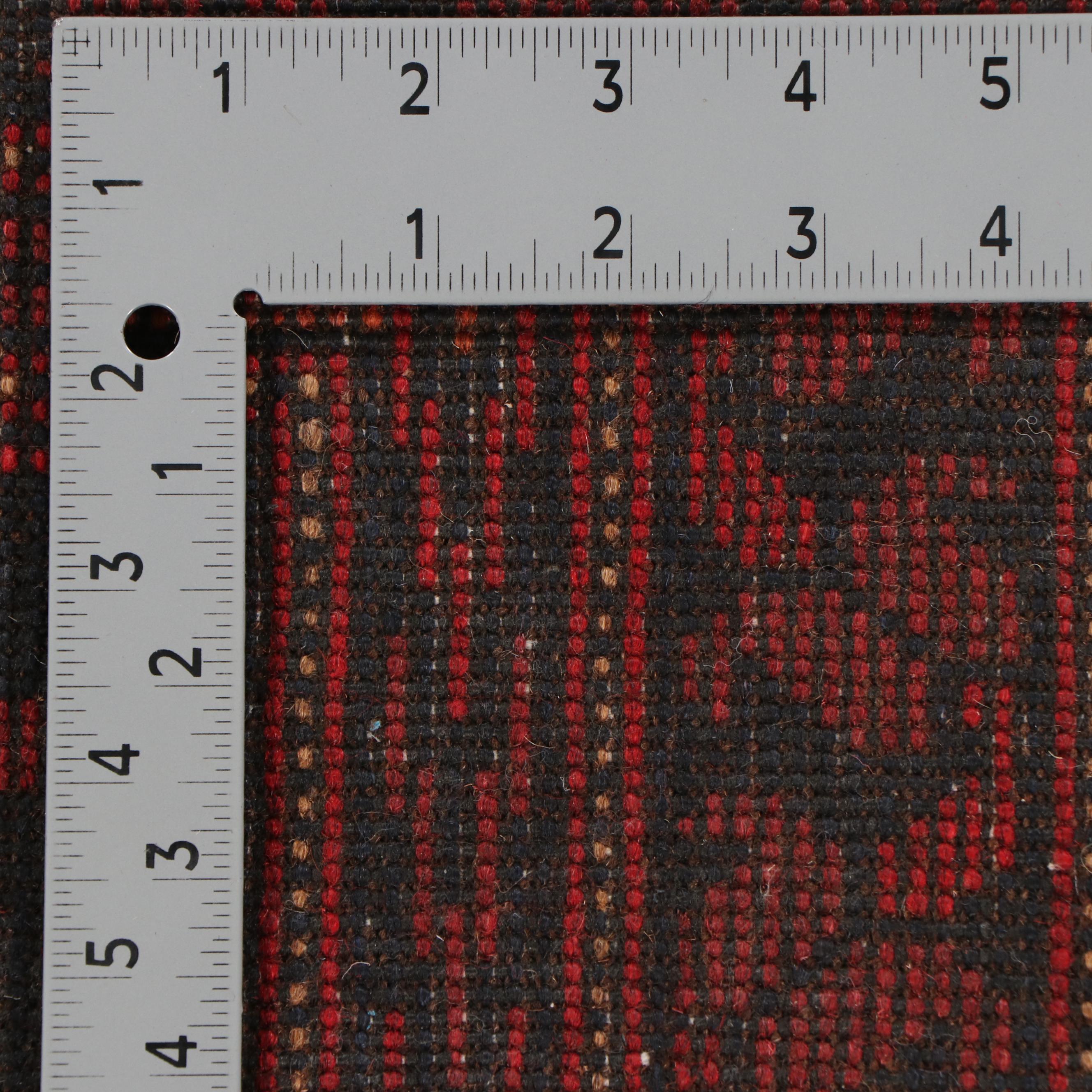 2'7 x 4' Hand-Knotted Afghan Baluch Accent Rug