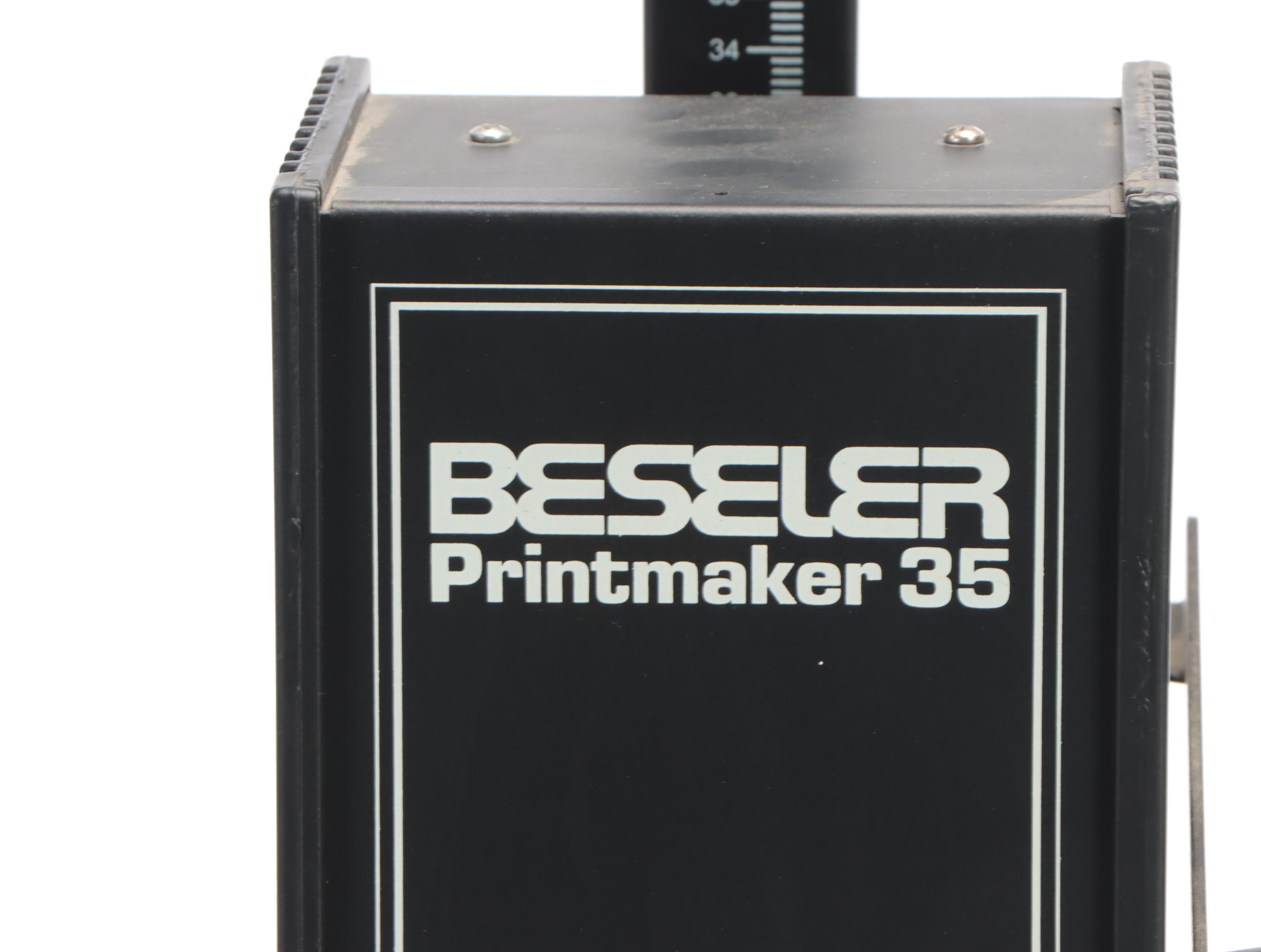 Beseler Printmaker 35 Condenser Enlarger and Gra Lab Darkroom Timer