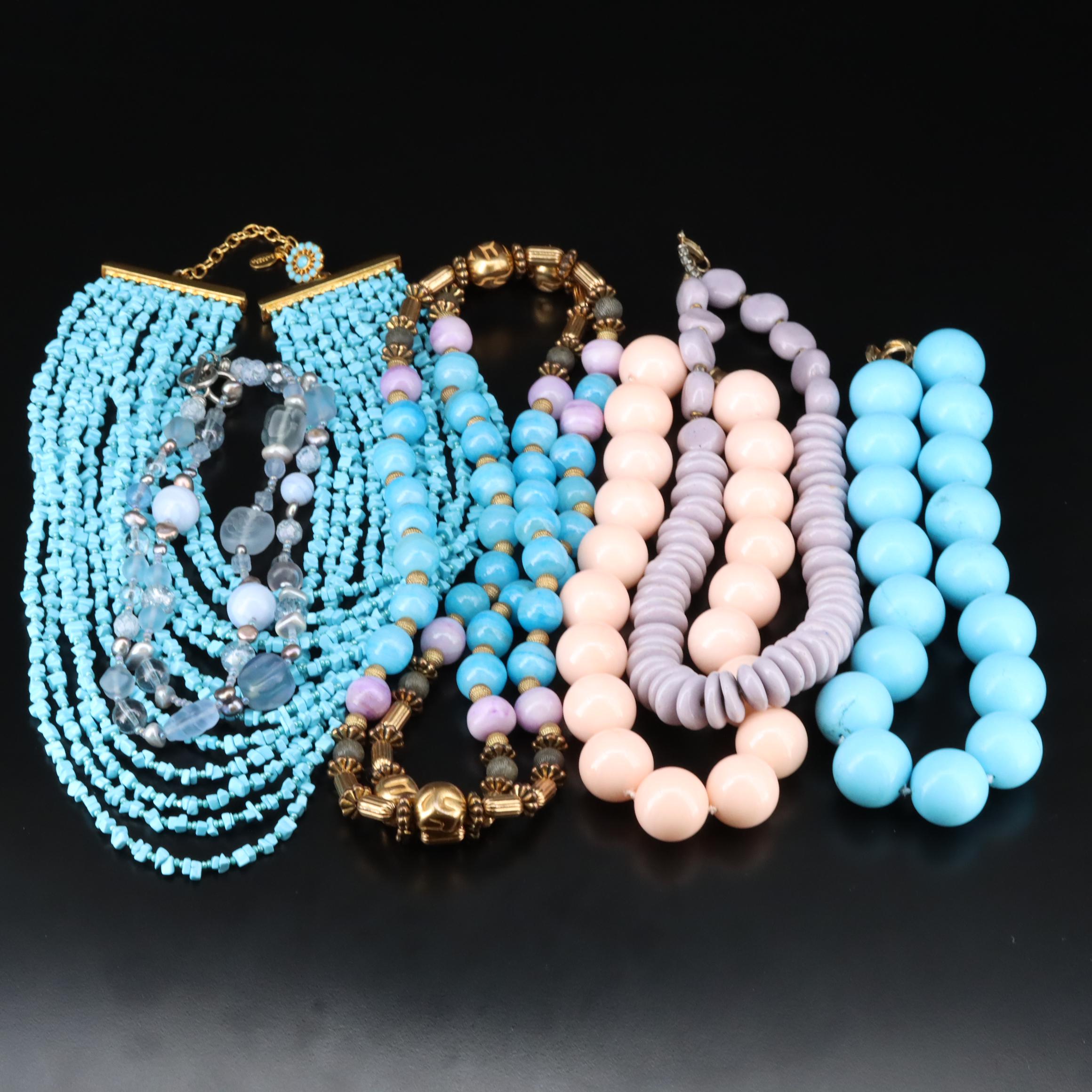 Ciner, Barrera, Meifa and Agate Featured in Necklace Collection