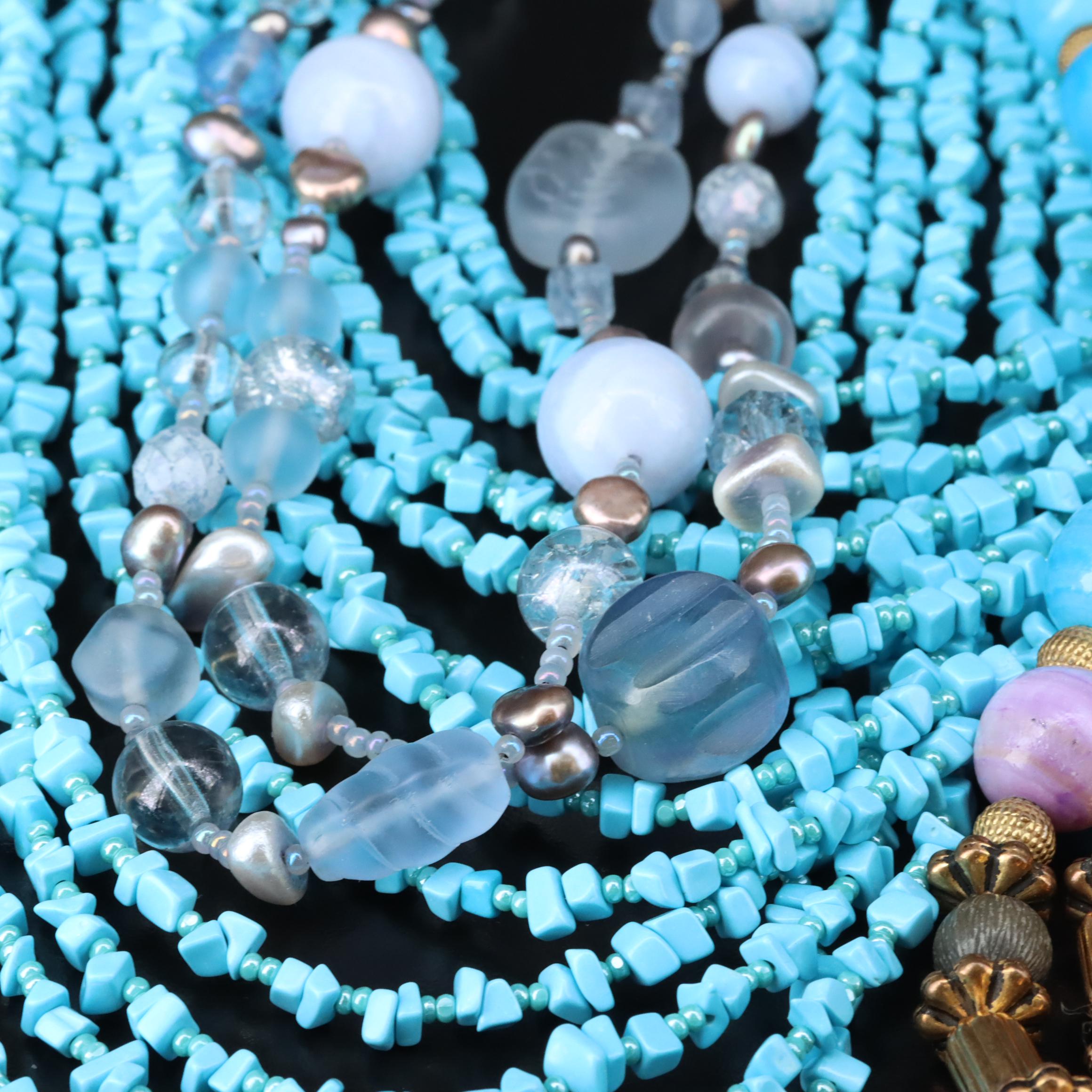 Ciner, Barrera, Meifa and Agate Featured in Necklace Collection