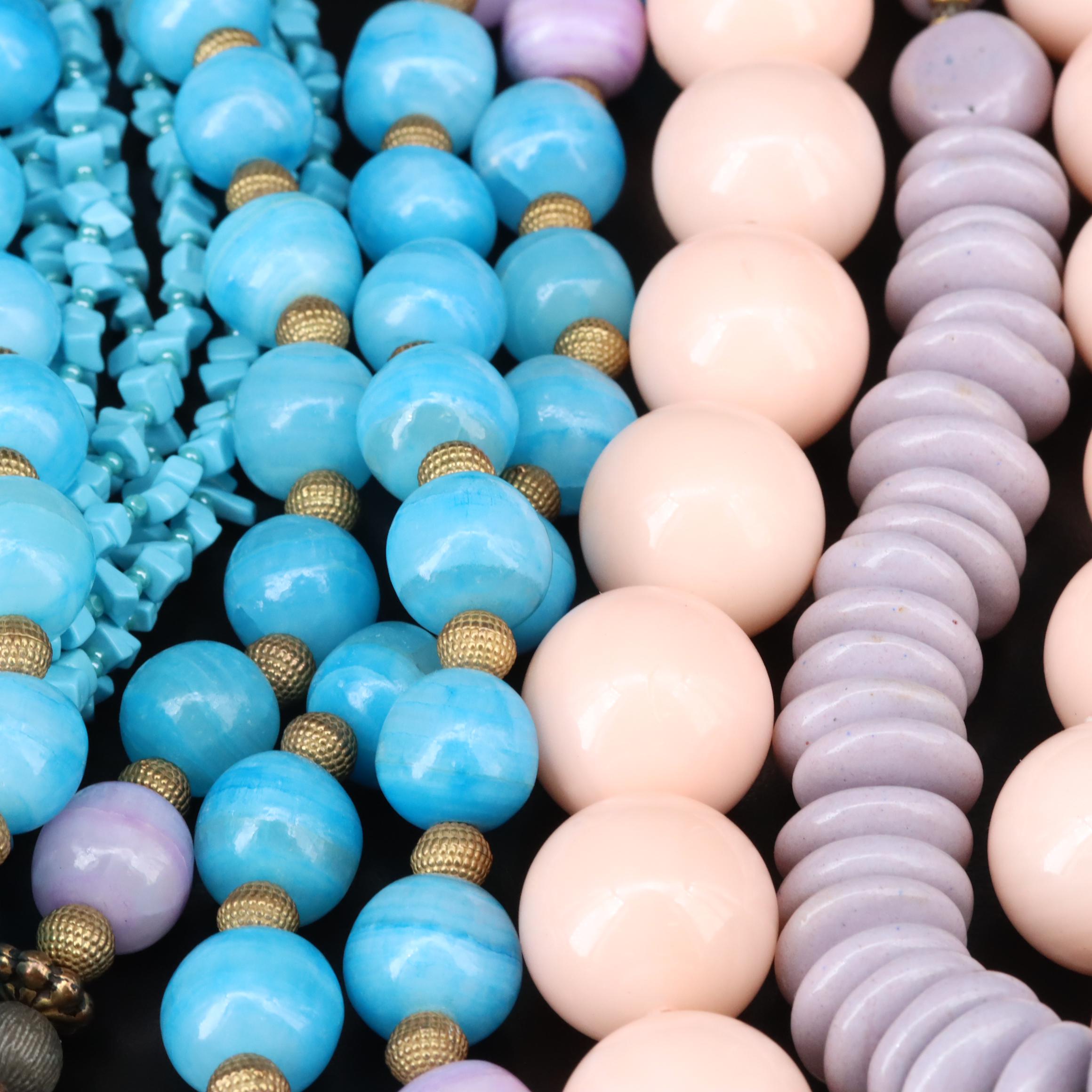 Ciner, Barrera, Meifa and Agate Featured in Necklace Collection