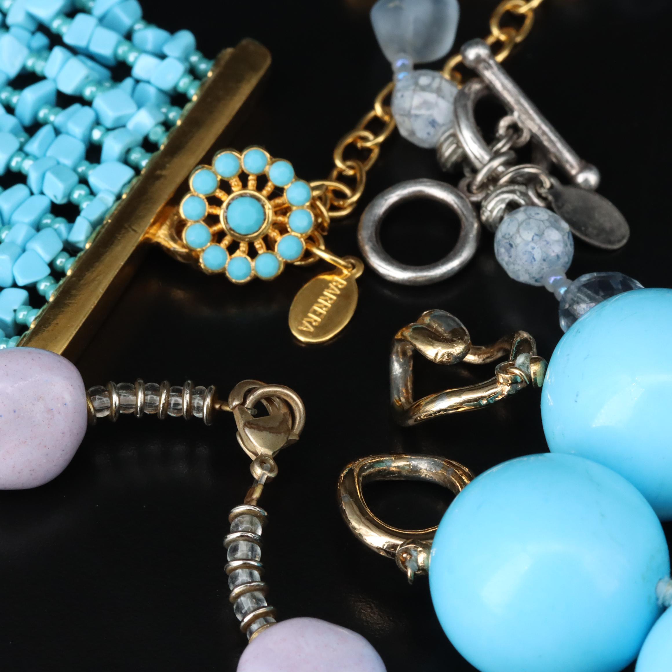 Ciner, Barrera, Meifa and Agate Featured in Necklace Collection