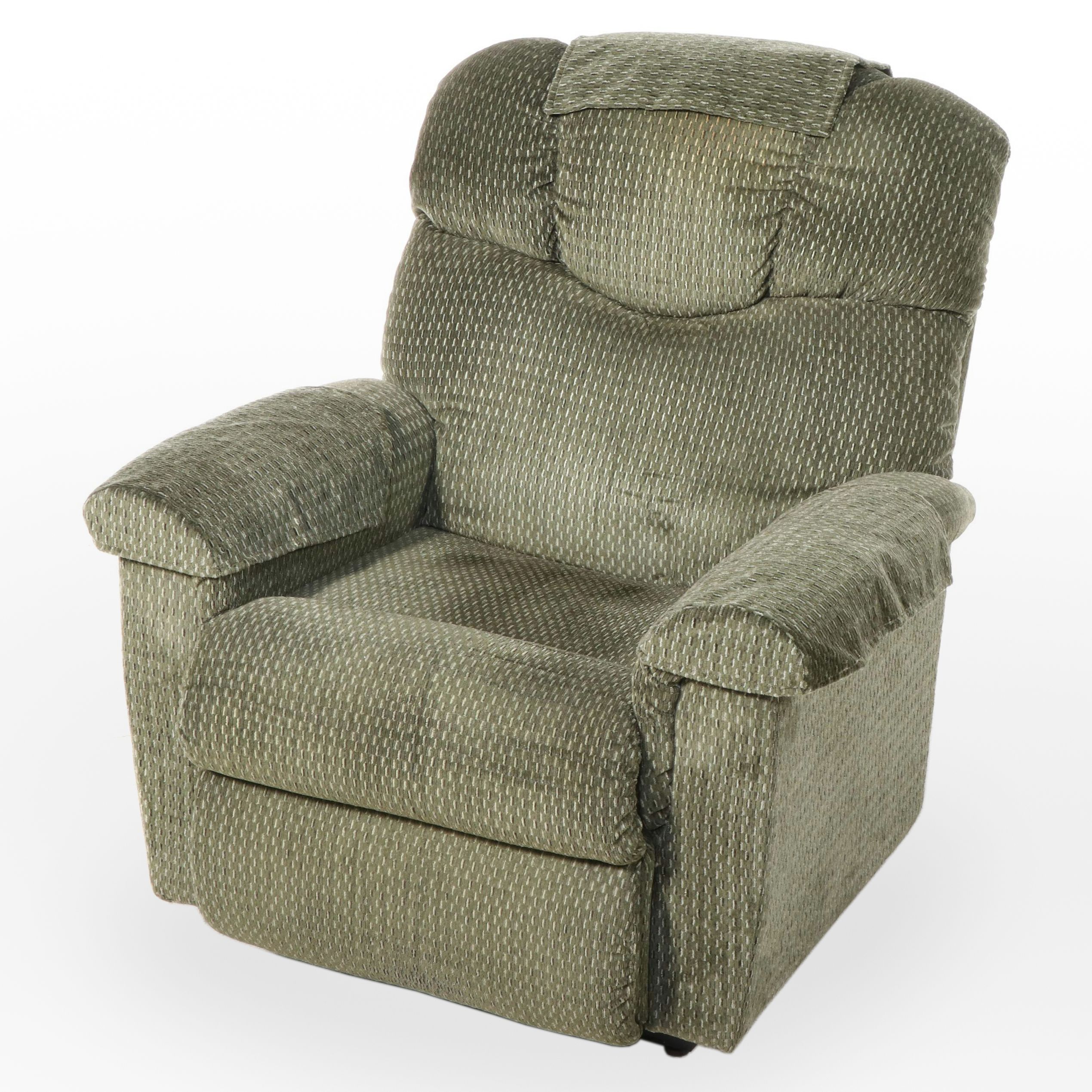 La-Z-Boy "Luxury Lift" Upholstered Power-Lift Recliner with Heat and Massage