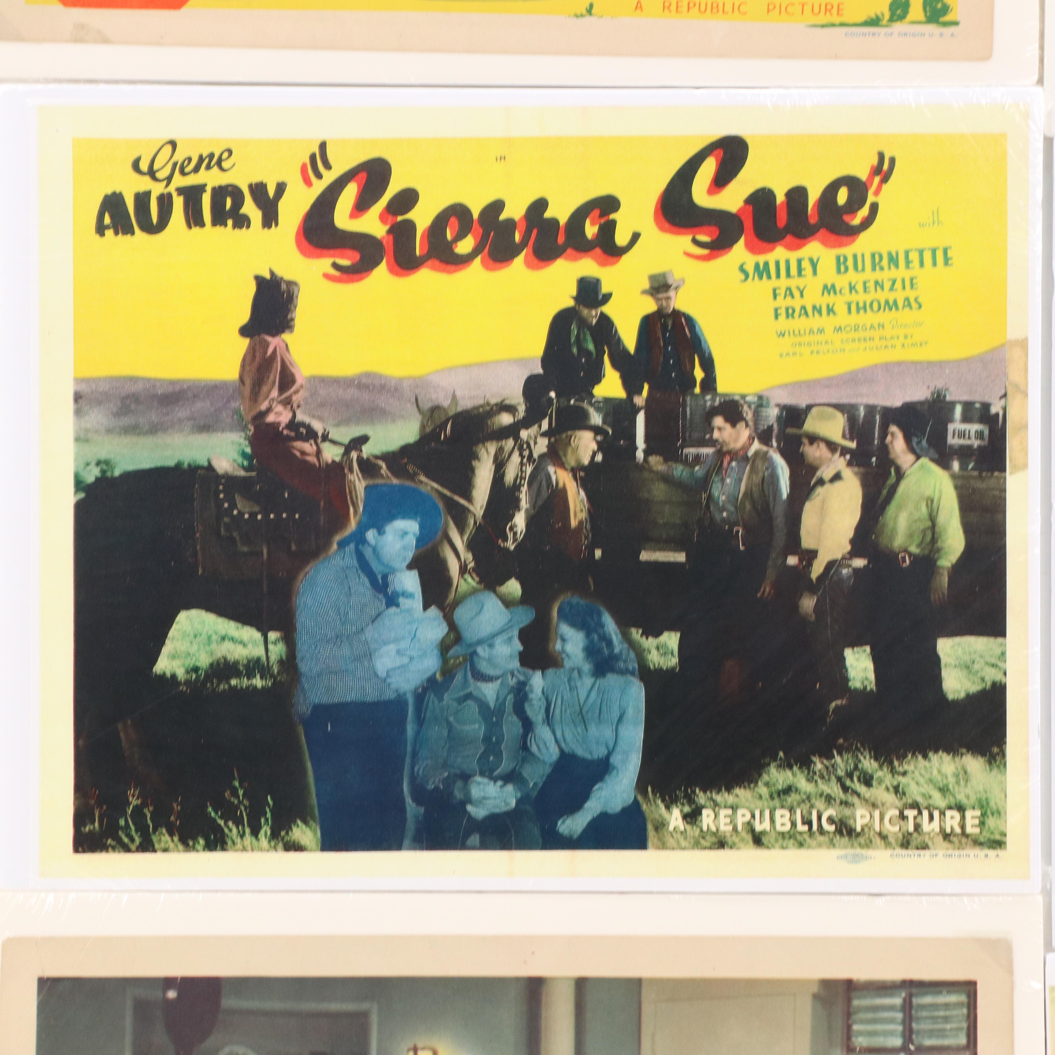 Gene Autry Movie Posters Including "Cowboy Serenade"