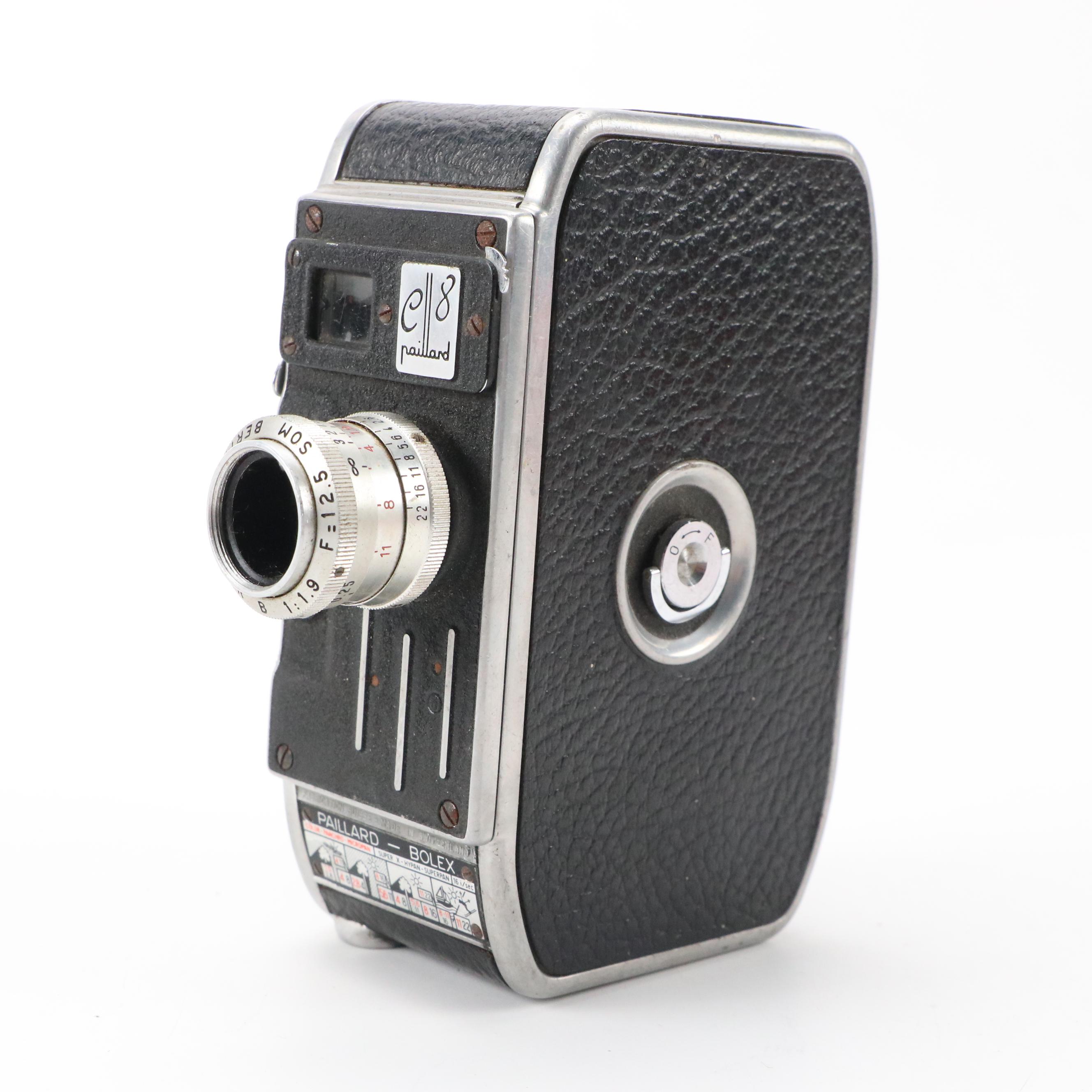 Paillard-Bolex E8 Movie Camera with More Balls Than Most Ltd. Juggling Balls