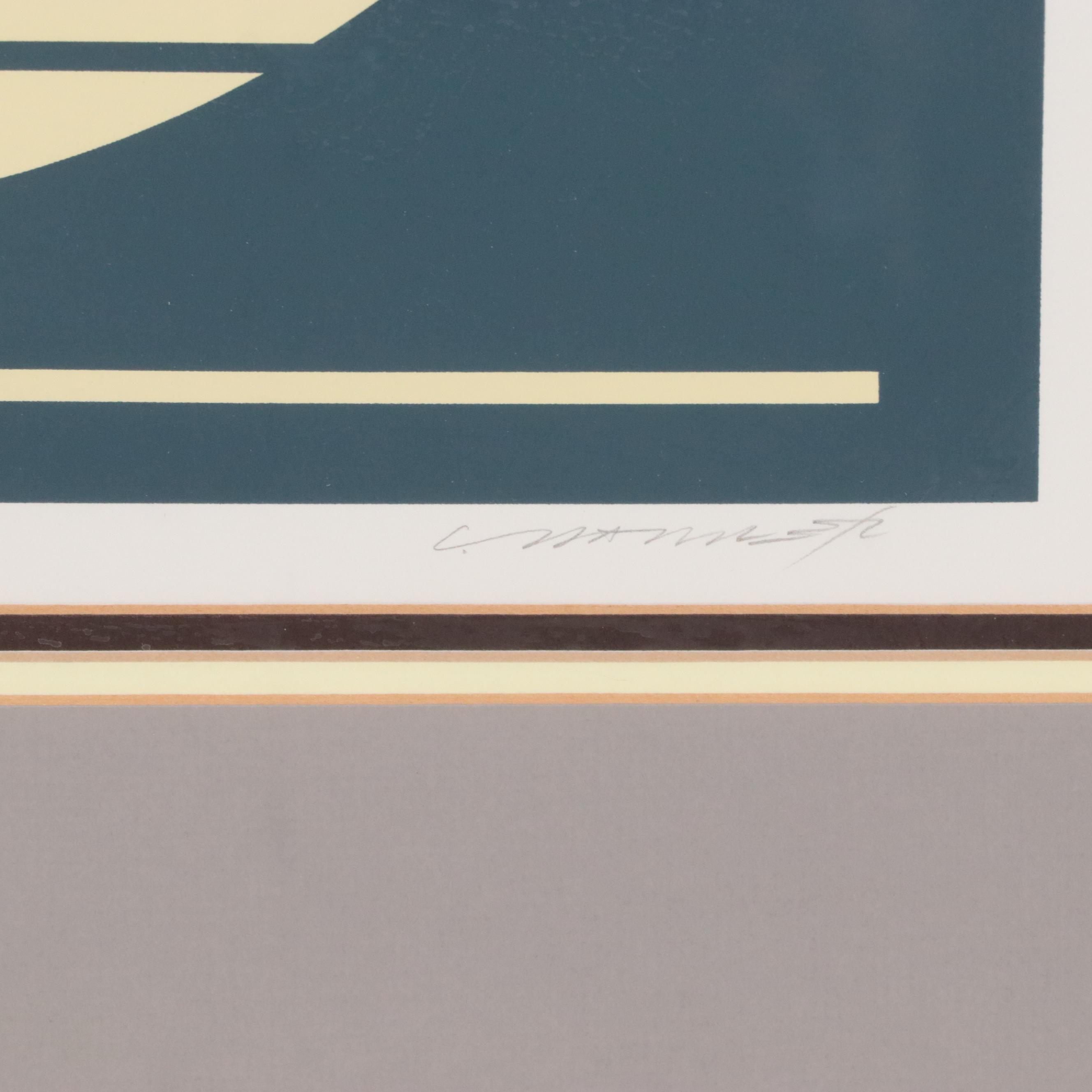 Charley Harper Serigraph "Loonrise"