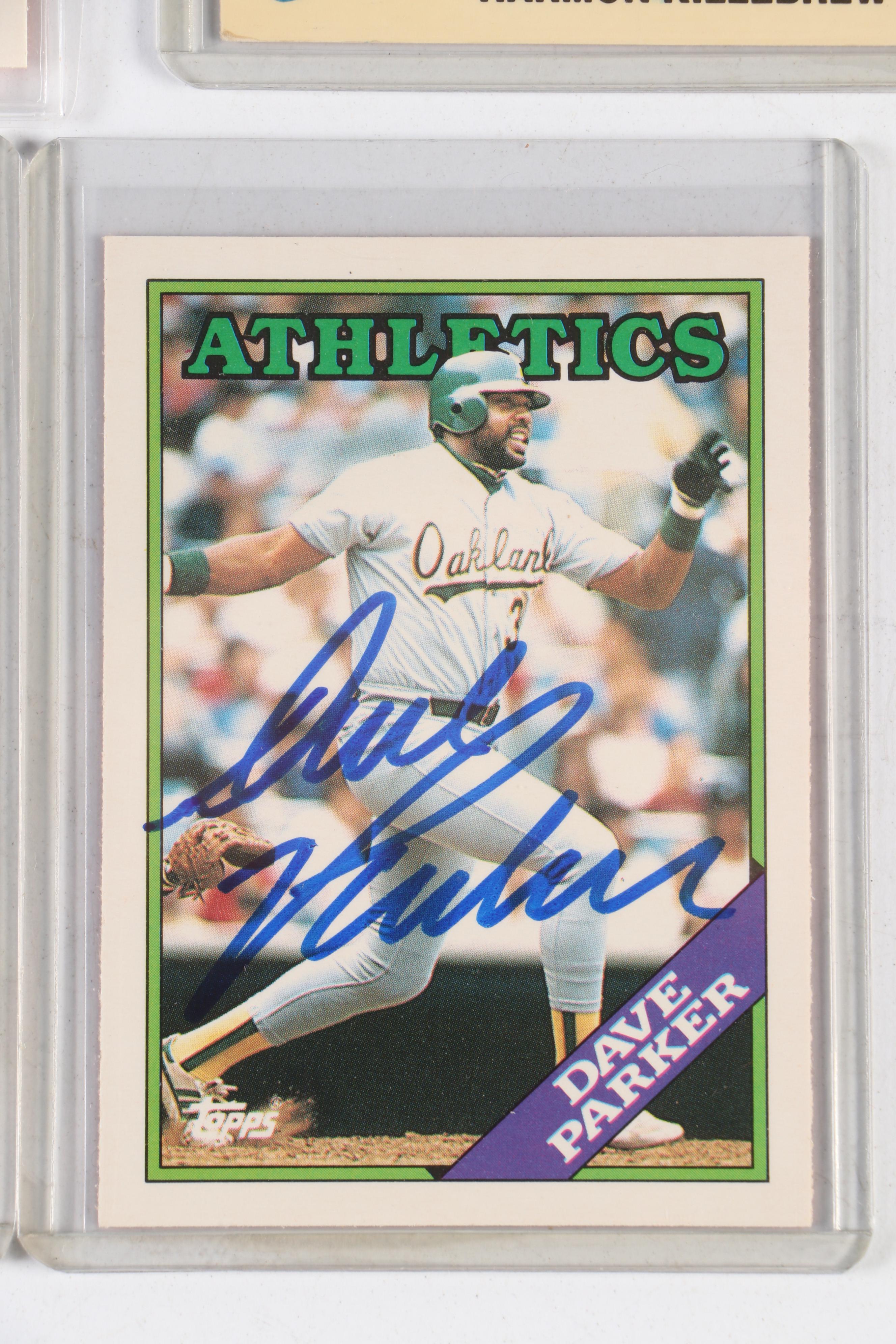 Frank Robinson, Mark Grace, Robin Yount, and More Signed Baseball Cards